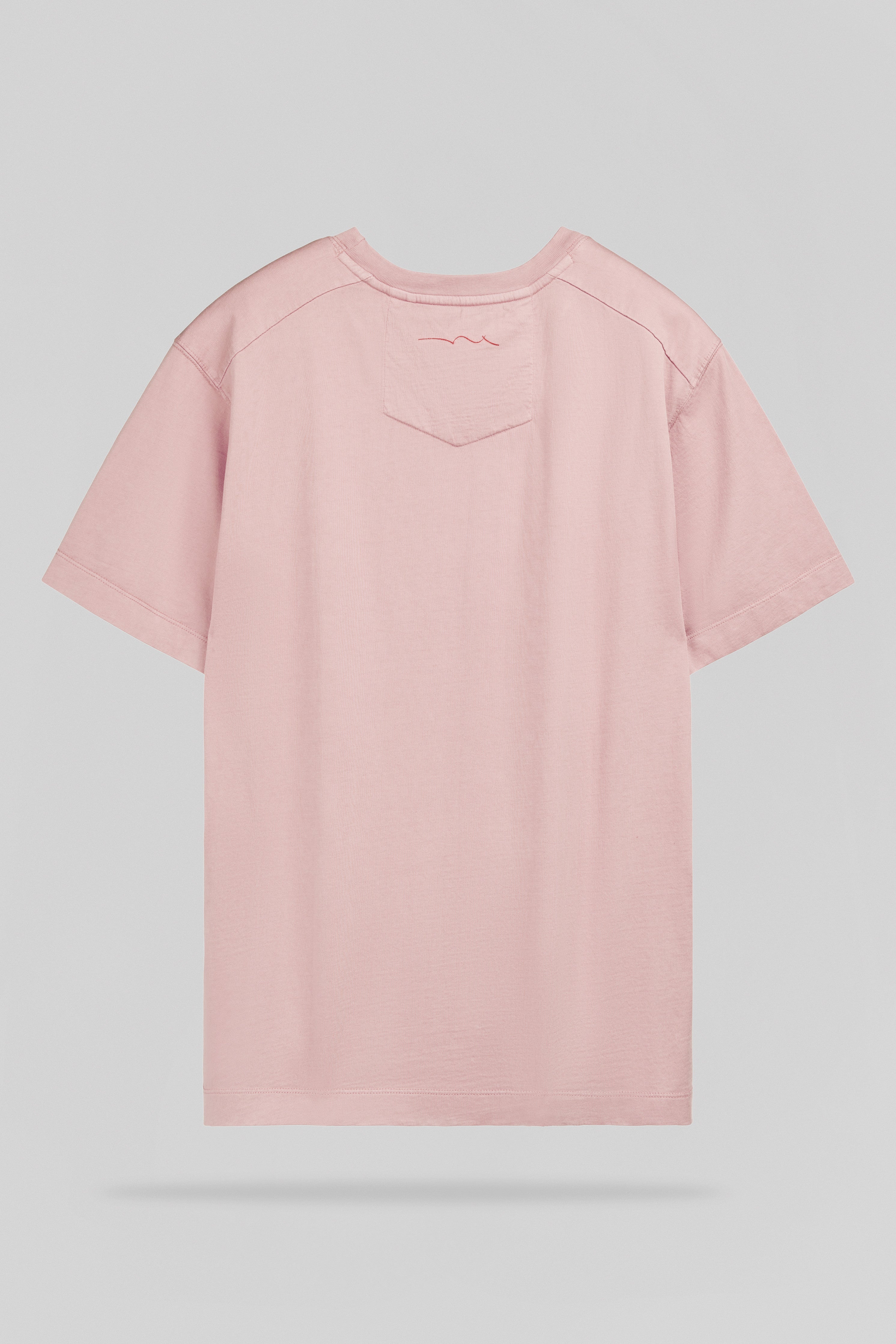 Teddy Smith T-Nateo MC t-shirt rose pastel homme délavé