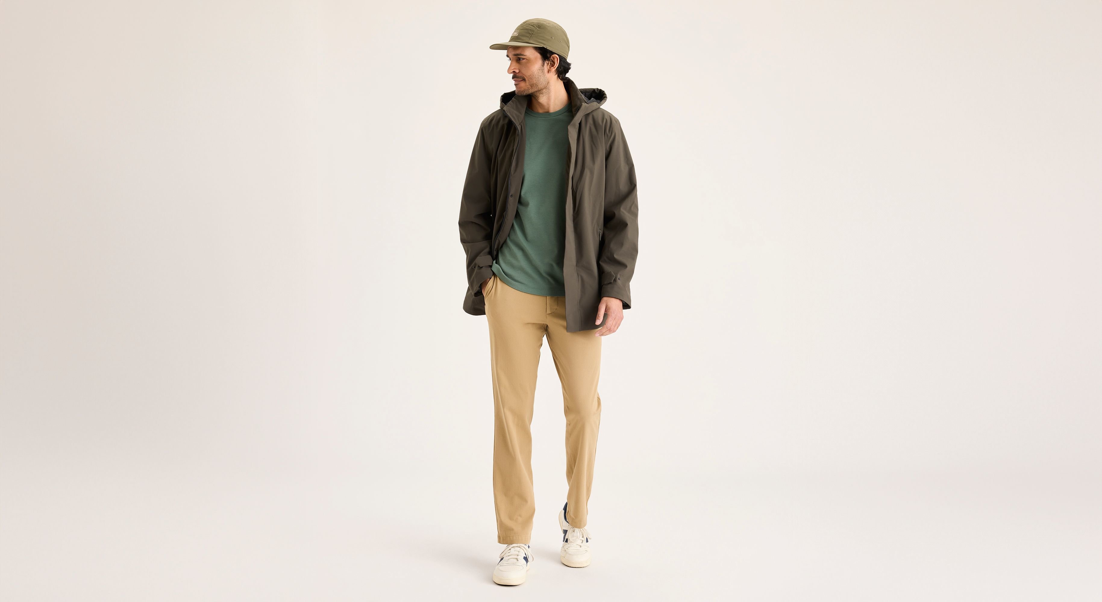 Dockers Go Activeflex chino homme slim beige