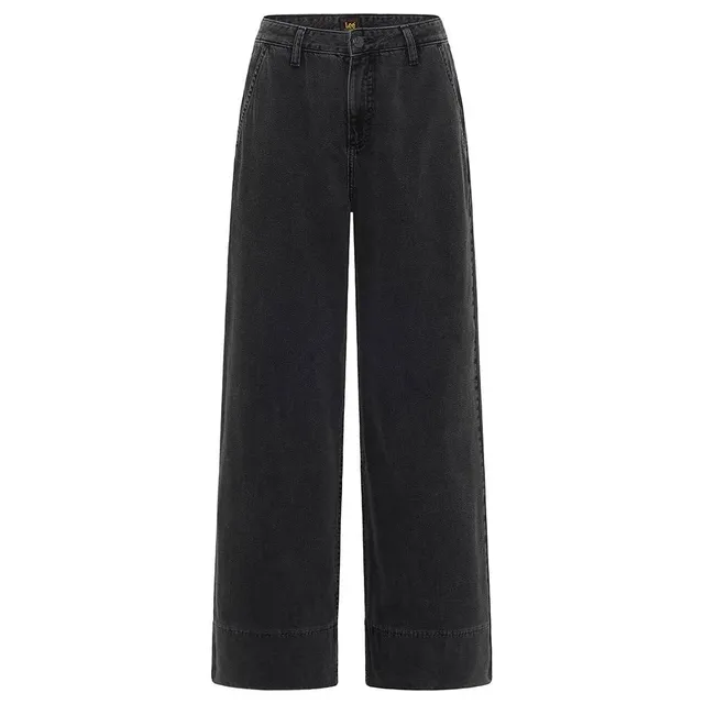 Lee Stella Utility A Line jean femme bleu évasé
