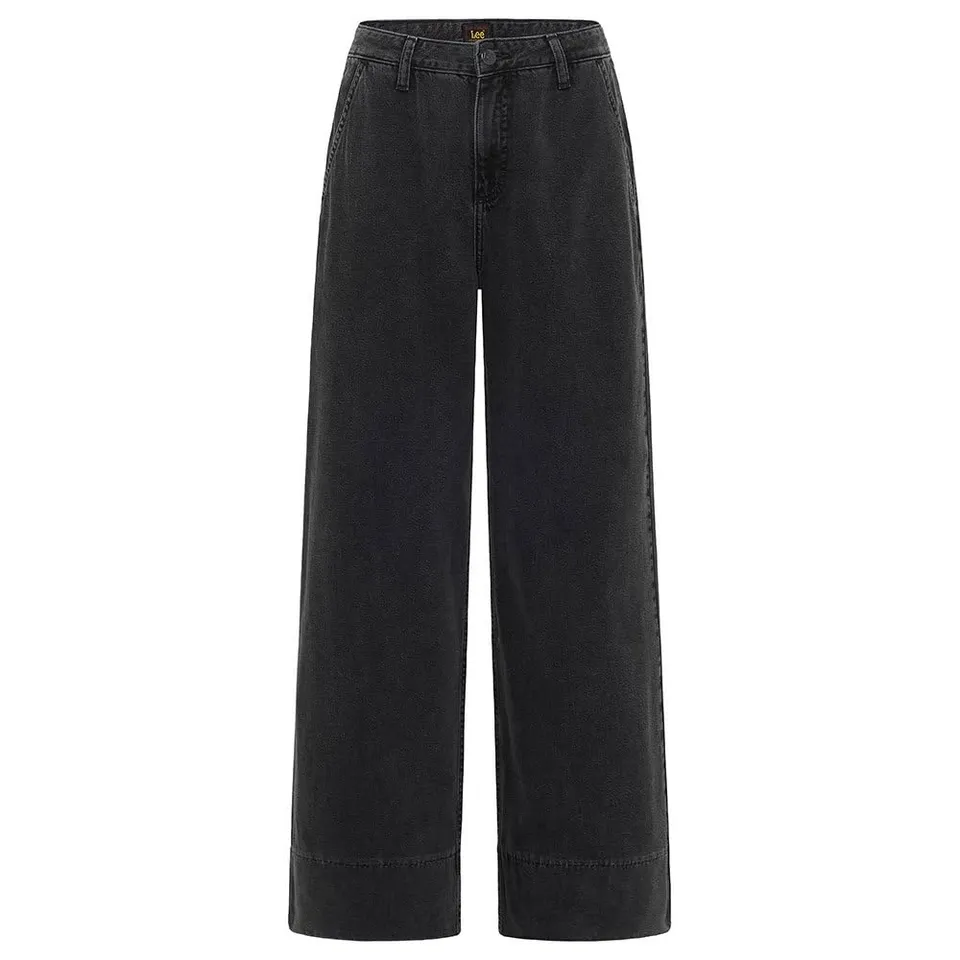Lee Stella Utility A Line jean femme bleu évasé