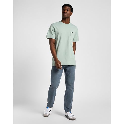 Lee Rider jean homme Gris Naturel coupe slim droite