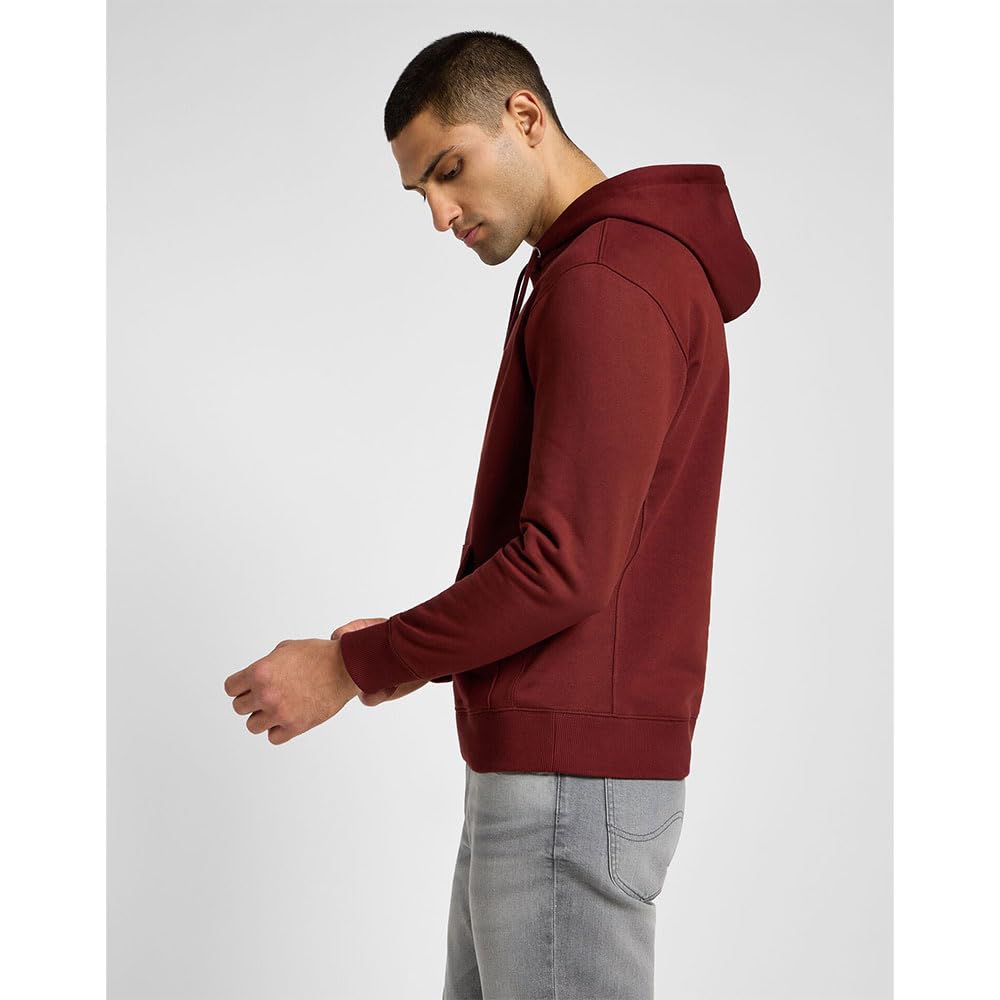 Lee Seasonal Hoodie sweat homme L bleu encre regular