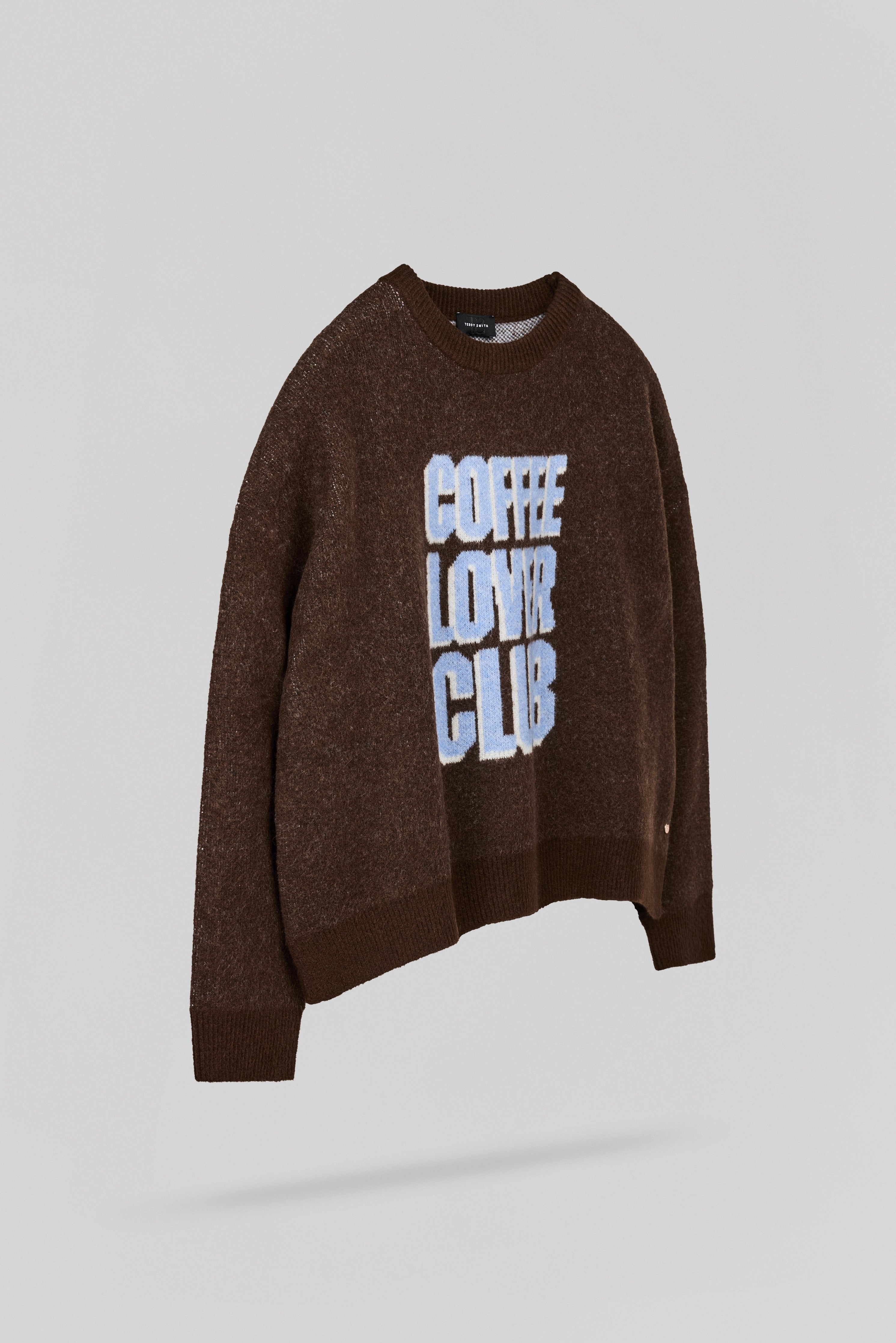 Teddy Smith P-Aina pull femme chocolat coffee lover