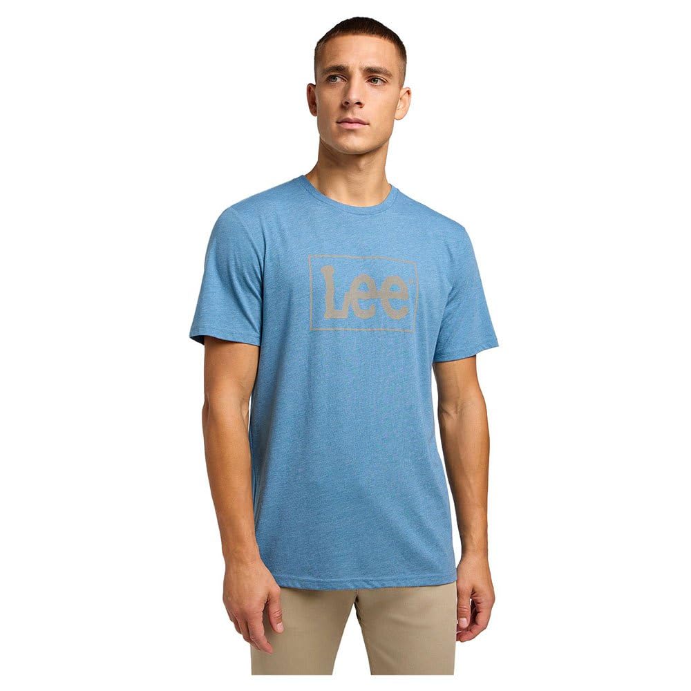 Lee Xm T-shirt Logo Homme Coton Port Quotidien