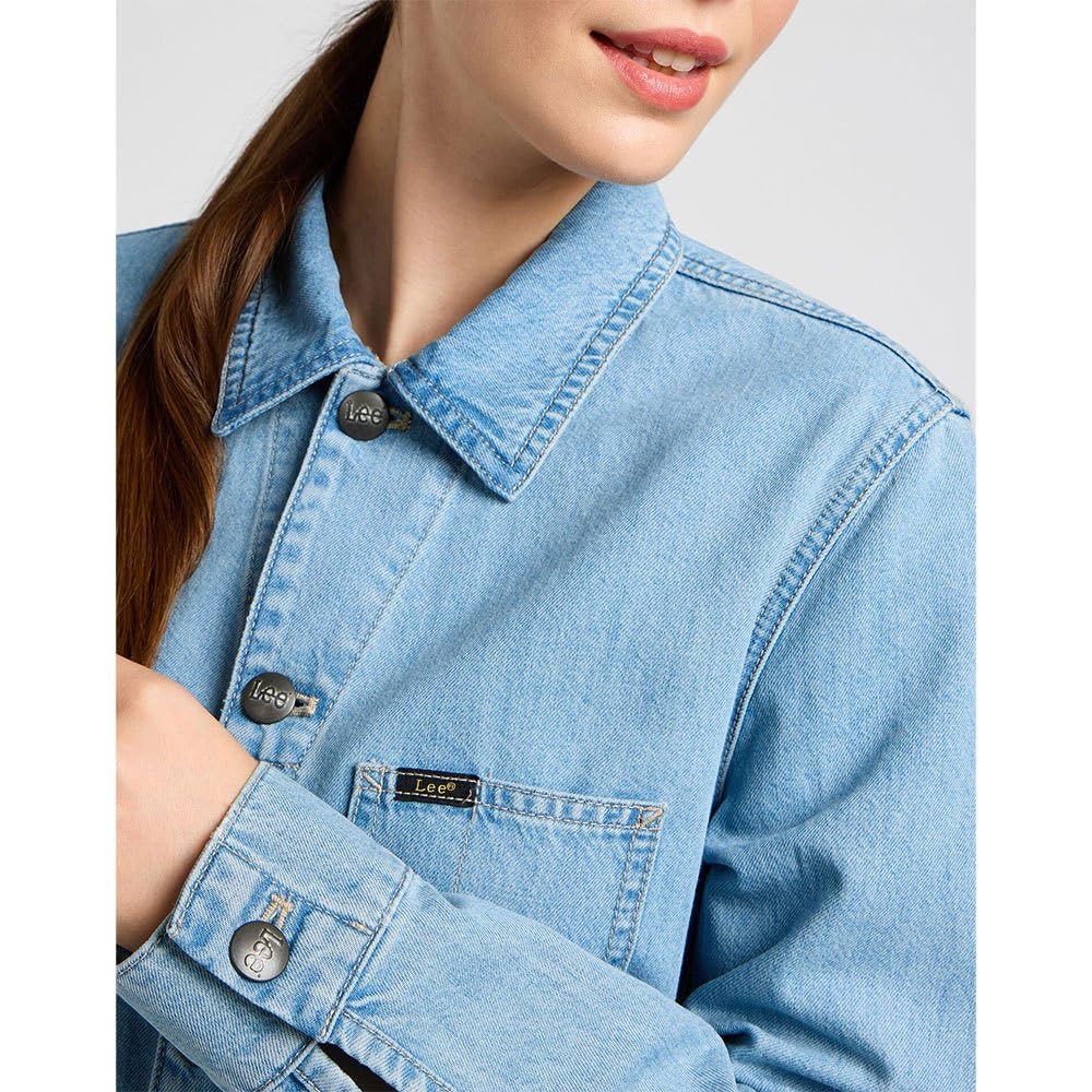 Lee Unionall robe chemise décontractée coton