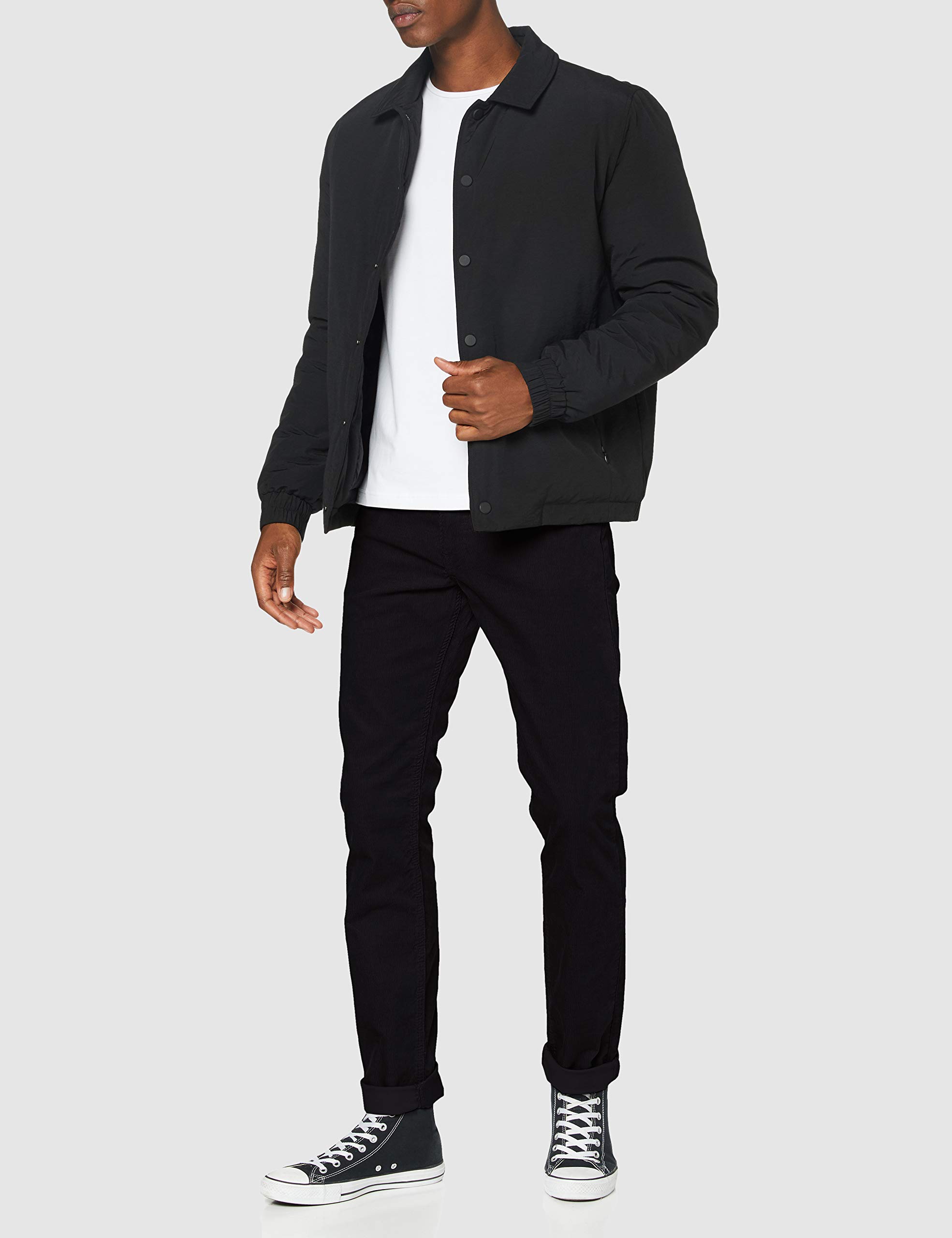 Lee Luke pantalon velours Noir 27/32 coupe slim
