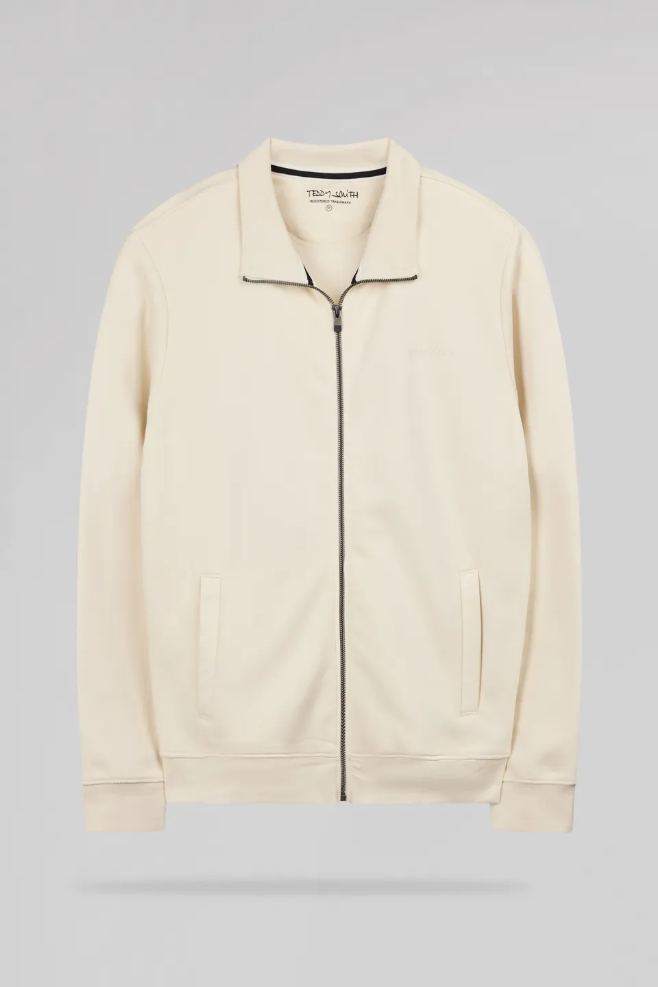 Teddy Smith G-Narkus Zip gilet sweat naturel molletonné