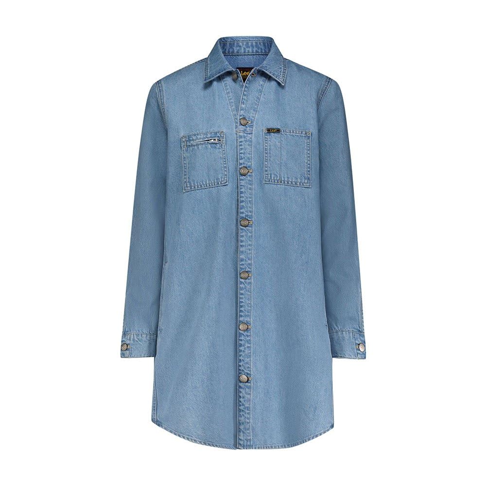 Lee Unionall robe chemise décontractée coton
