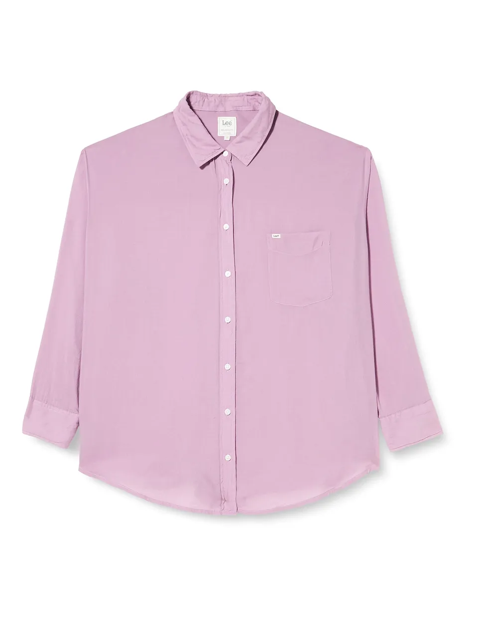 Lee Pocket t-shirt femme prune à poche coton