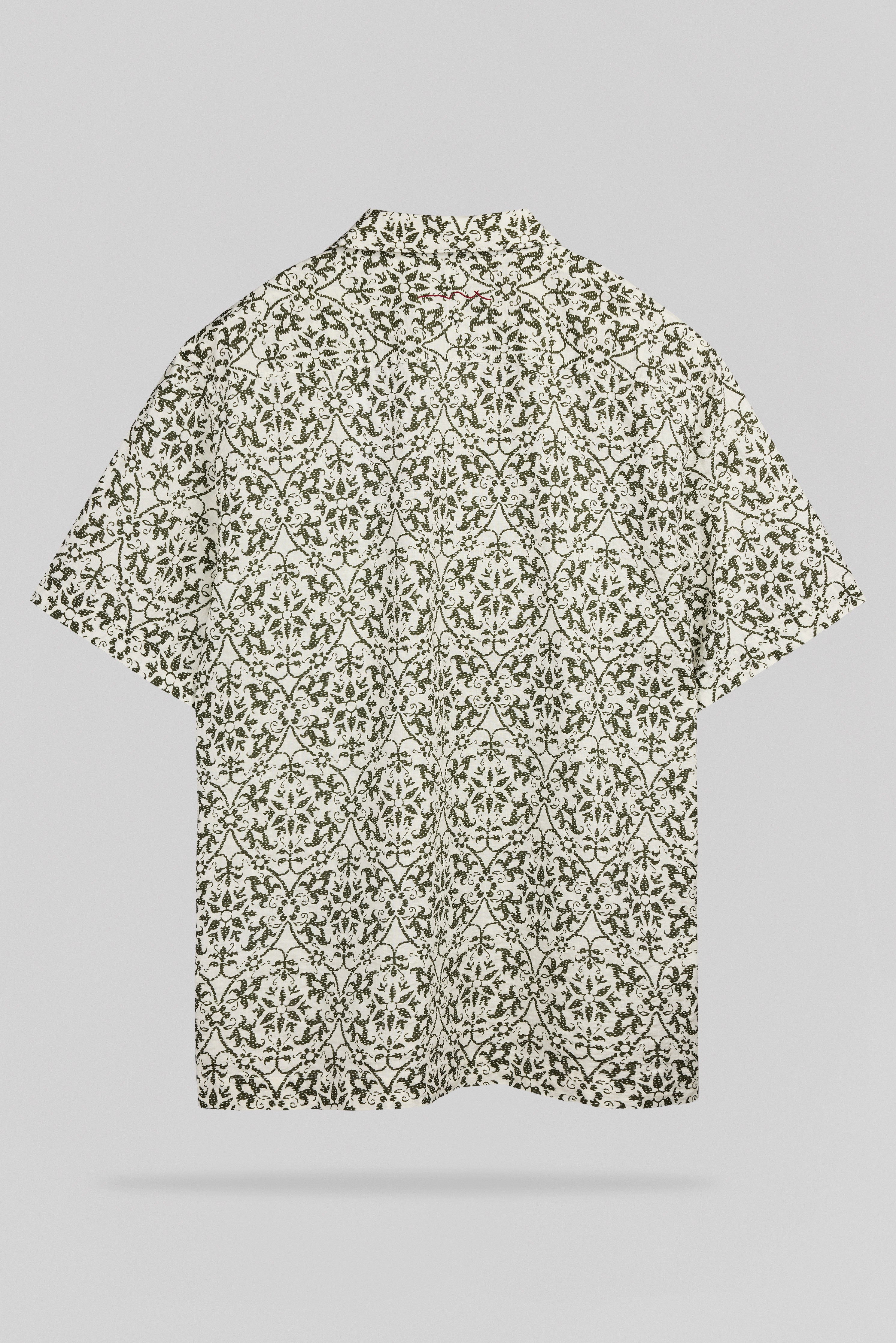 Teddy Smith C-Raymond MC chemise homme cream imprimé
