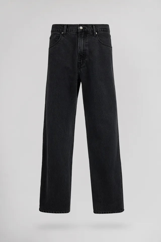 Teddy Smith Memphis Straight jean noir usé L32
