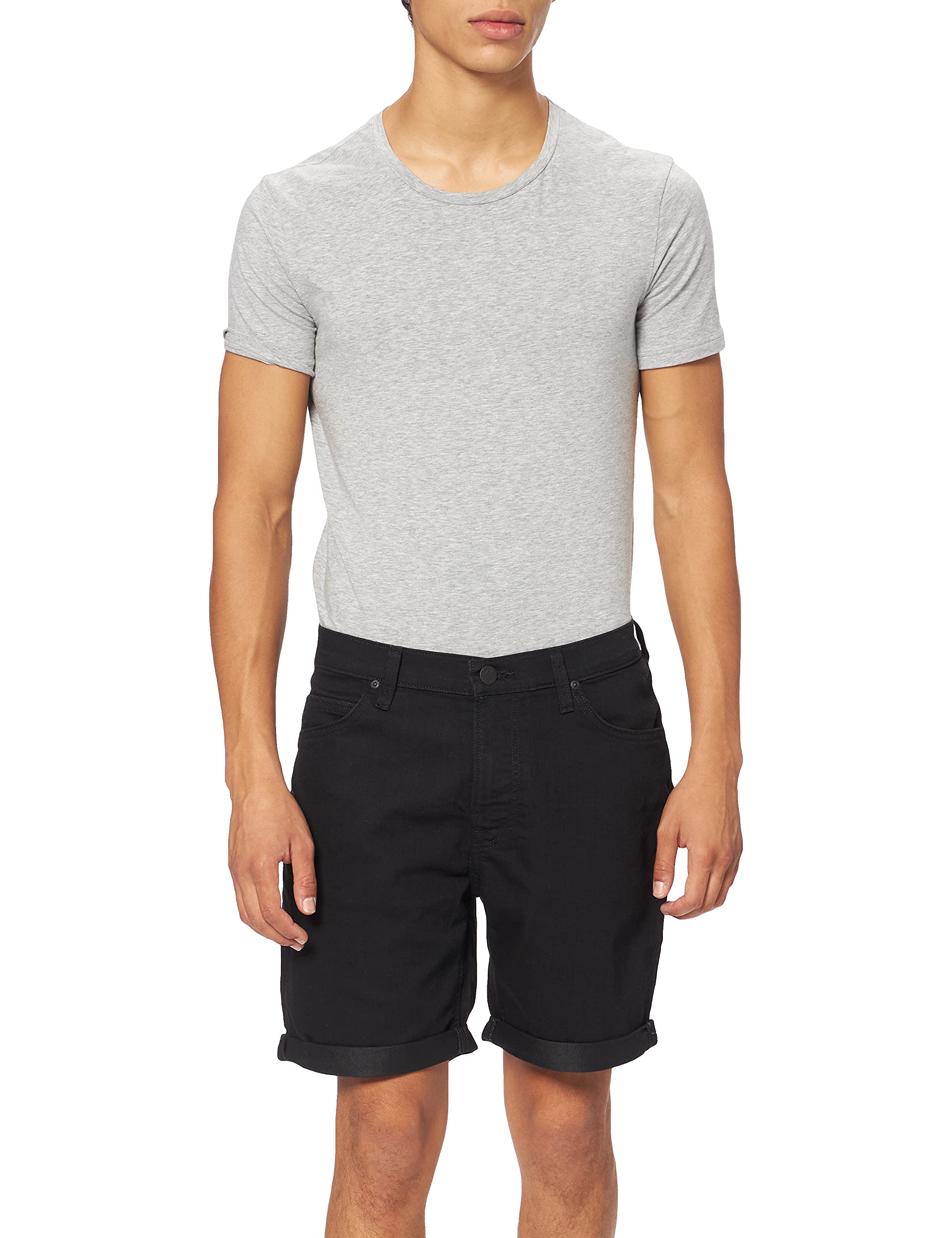 Lee L73 short homme noir S en denim
