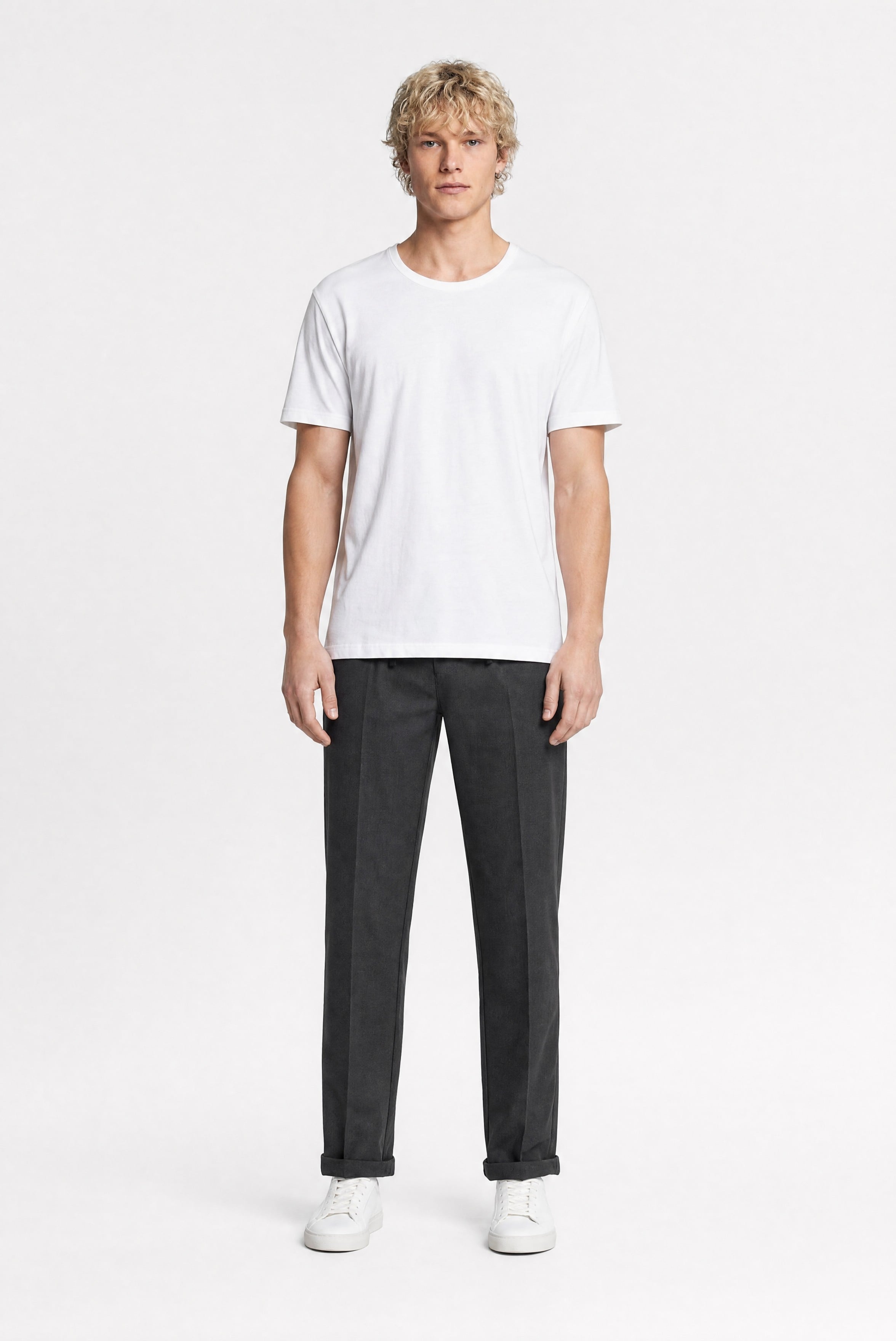 Teddy Smith Pywan 17 Mixed pantalon slim noir mélangé