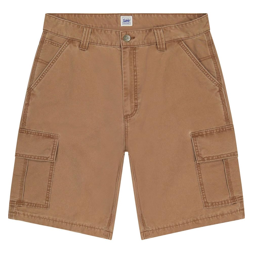 Lee Cargo Short homme 38W Burlwood coton