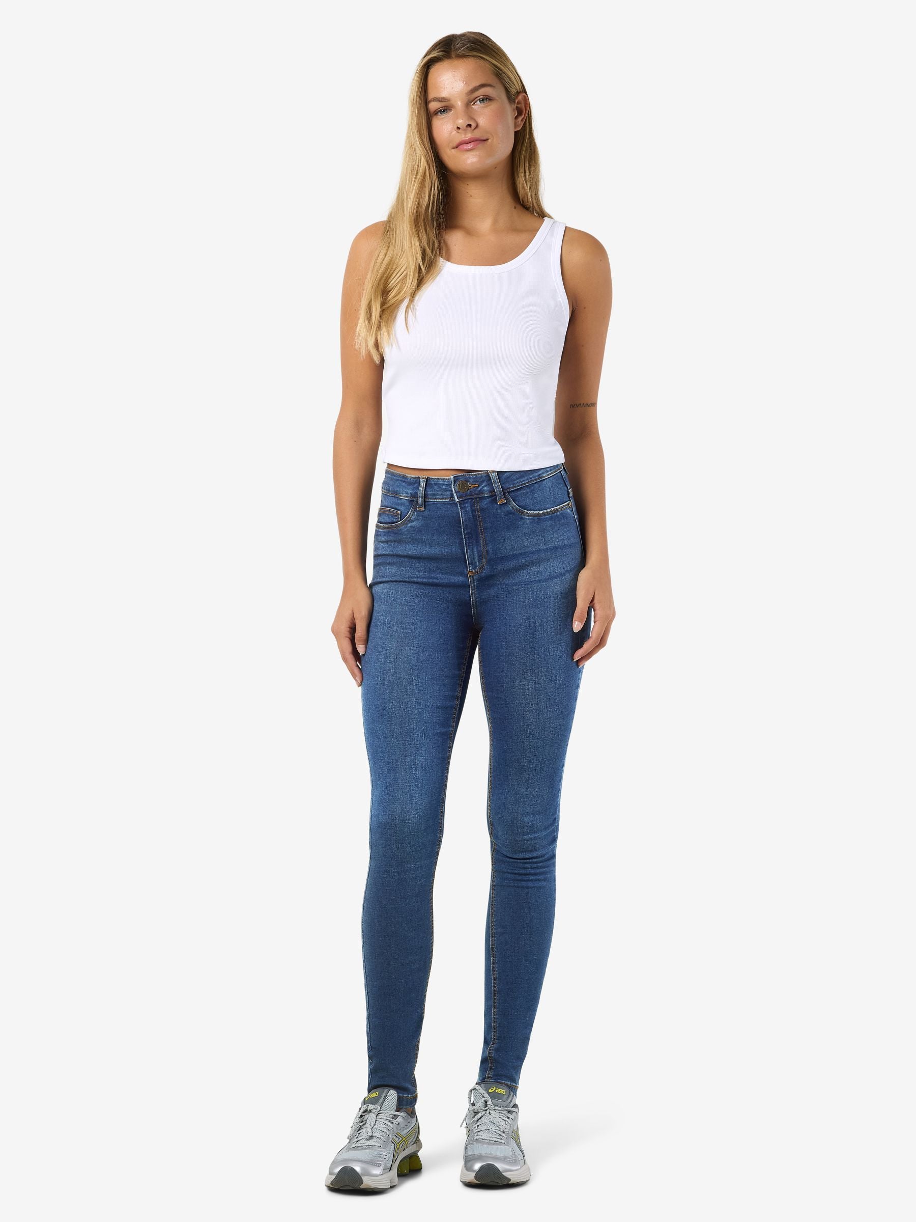 Noisy May Callie jean skinny taille haute stretch