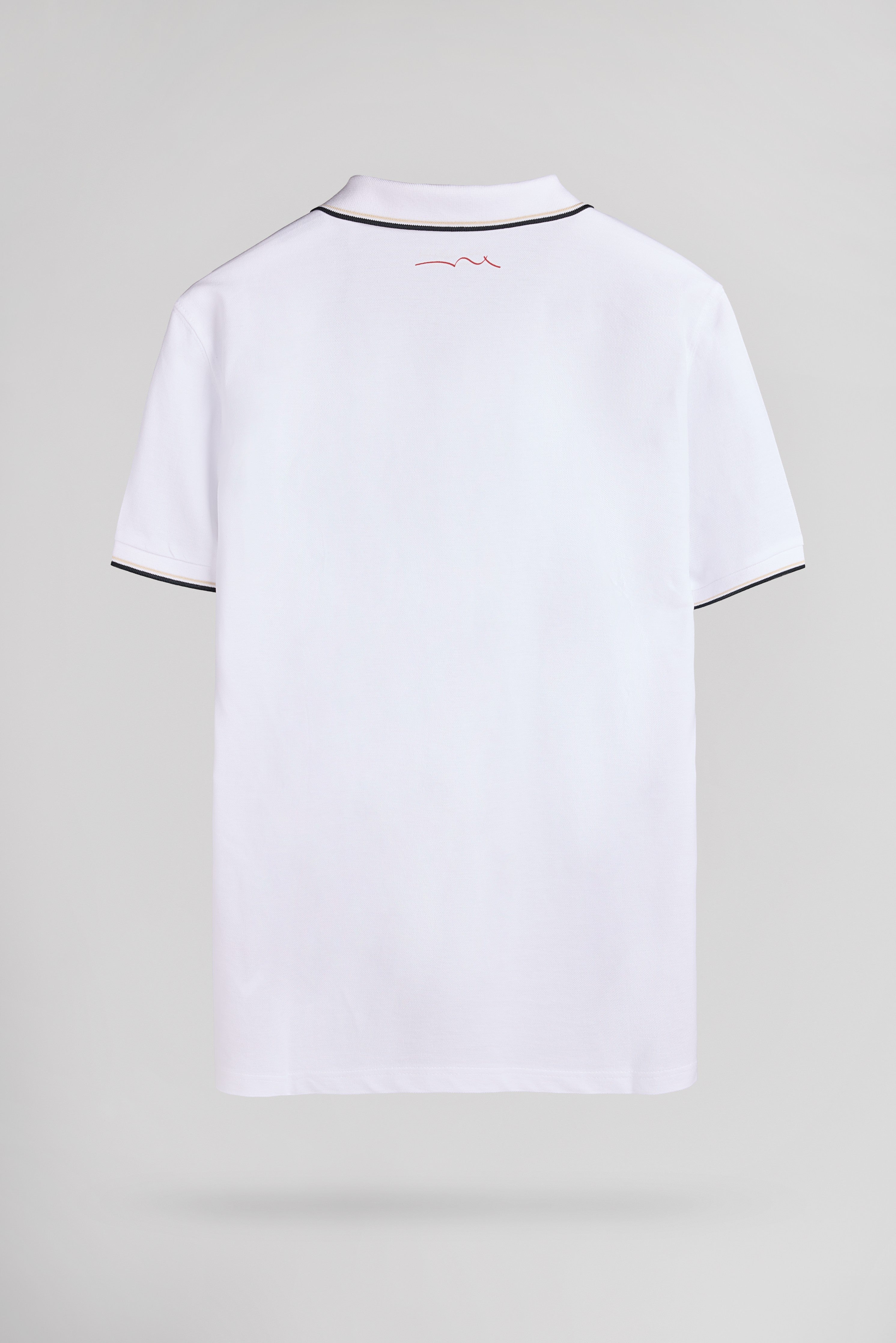 Teddy Smith Pasian 2 MC Polo homme blanc coton piqué