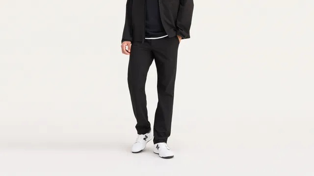 Dockers Go Airweave Chino Slim Homme Noir Respirant