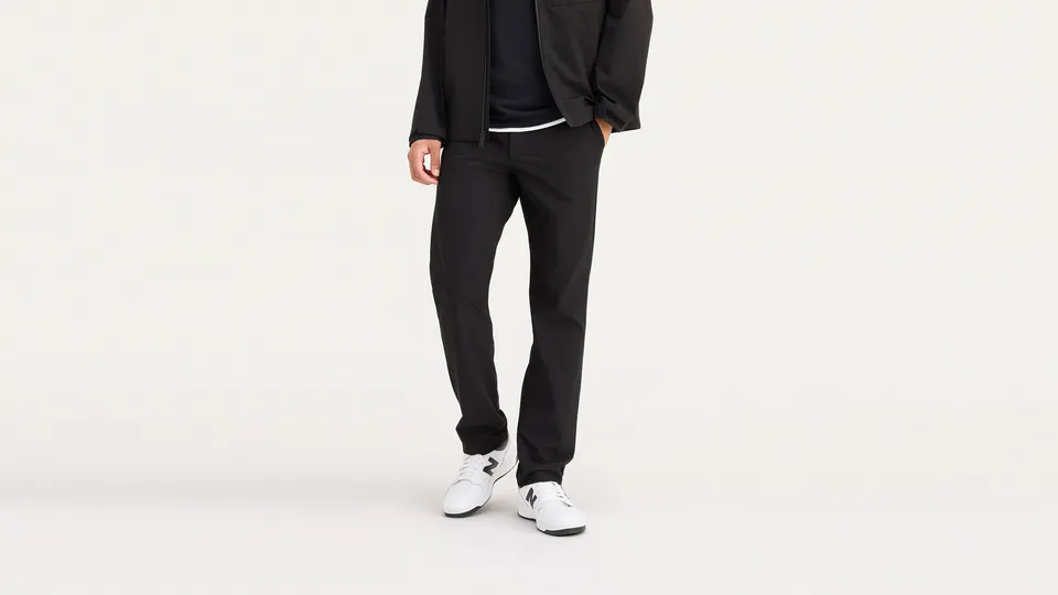 Dockers Go Airweave Chino Slim Homme Noir Respirant