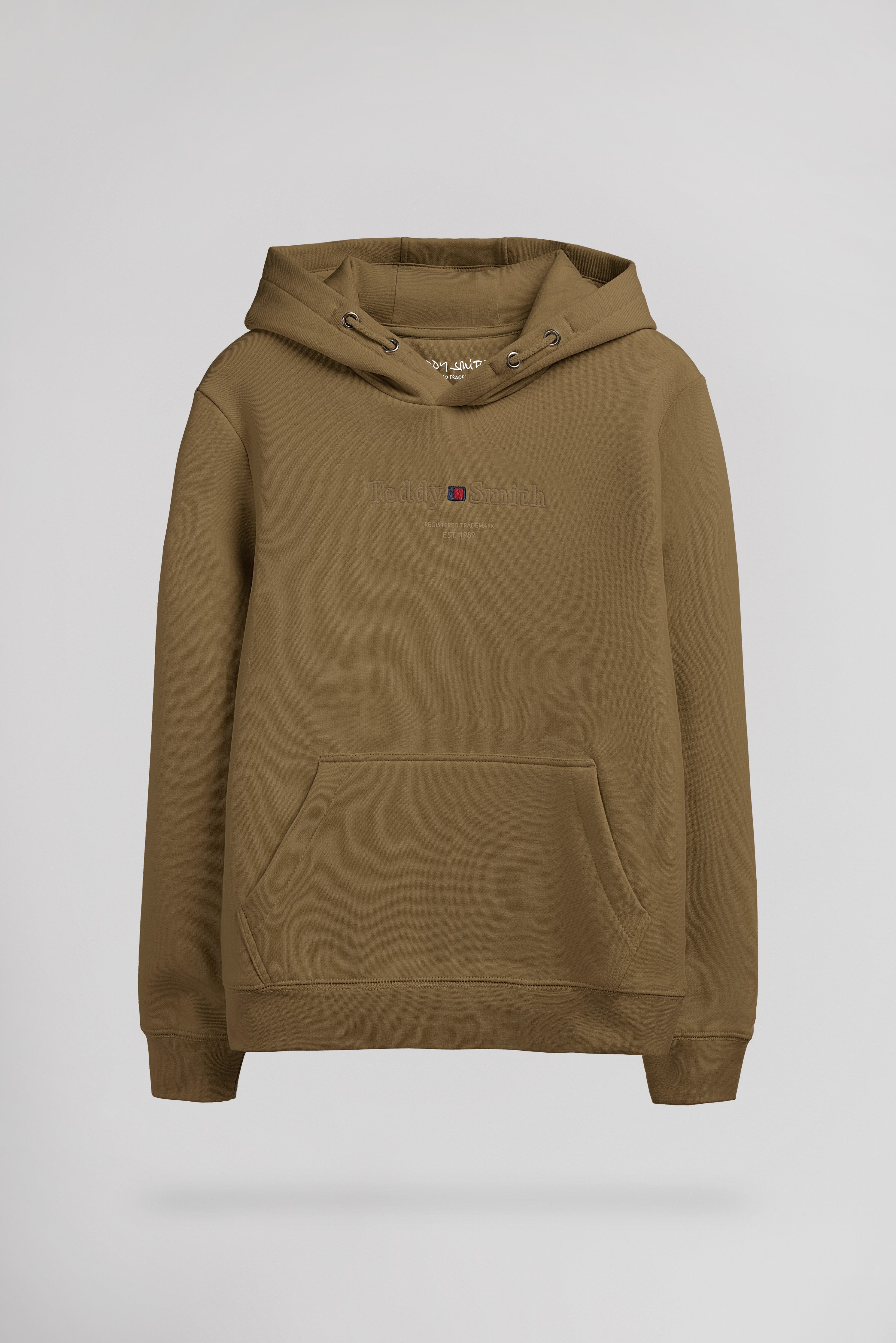 Teddy Smith S-Jim Hoody Jr sweat à capuche noisette garçon