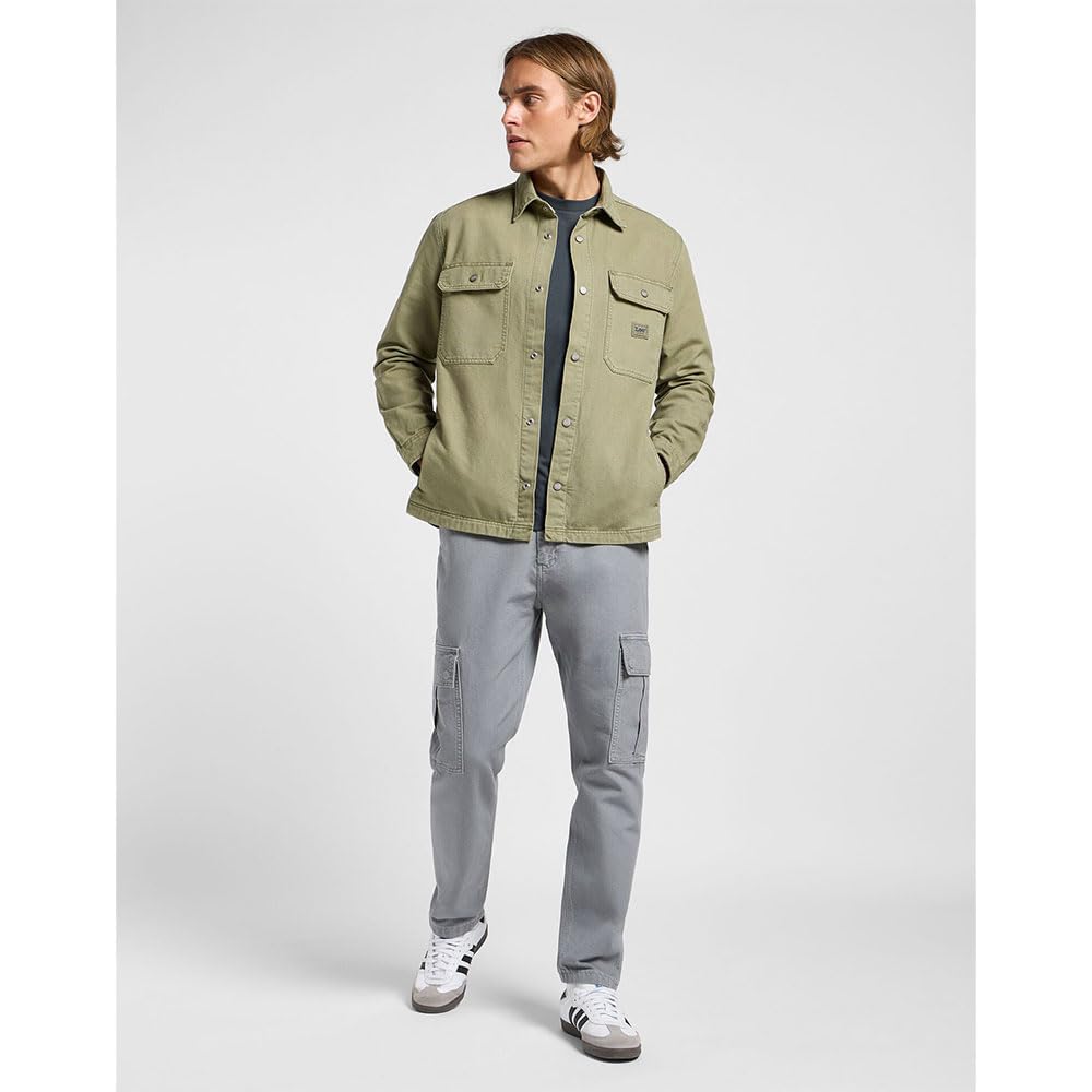 Lee Workwear Overshirt Surchemise Homme Écru Taille L