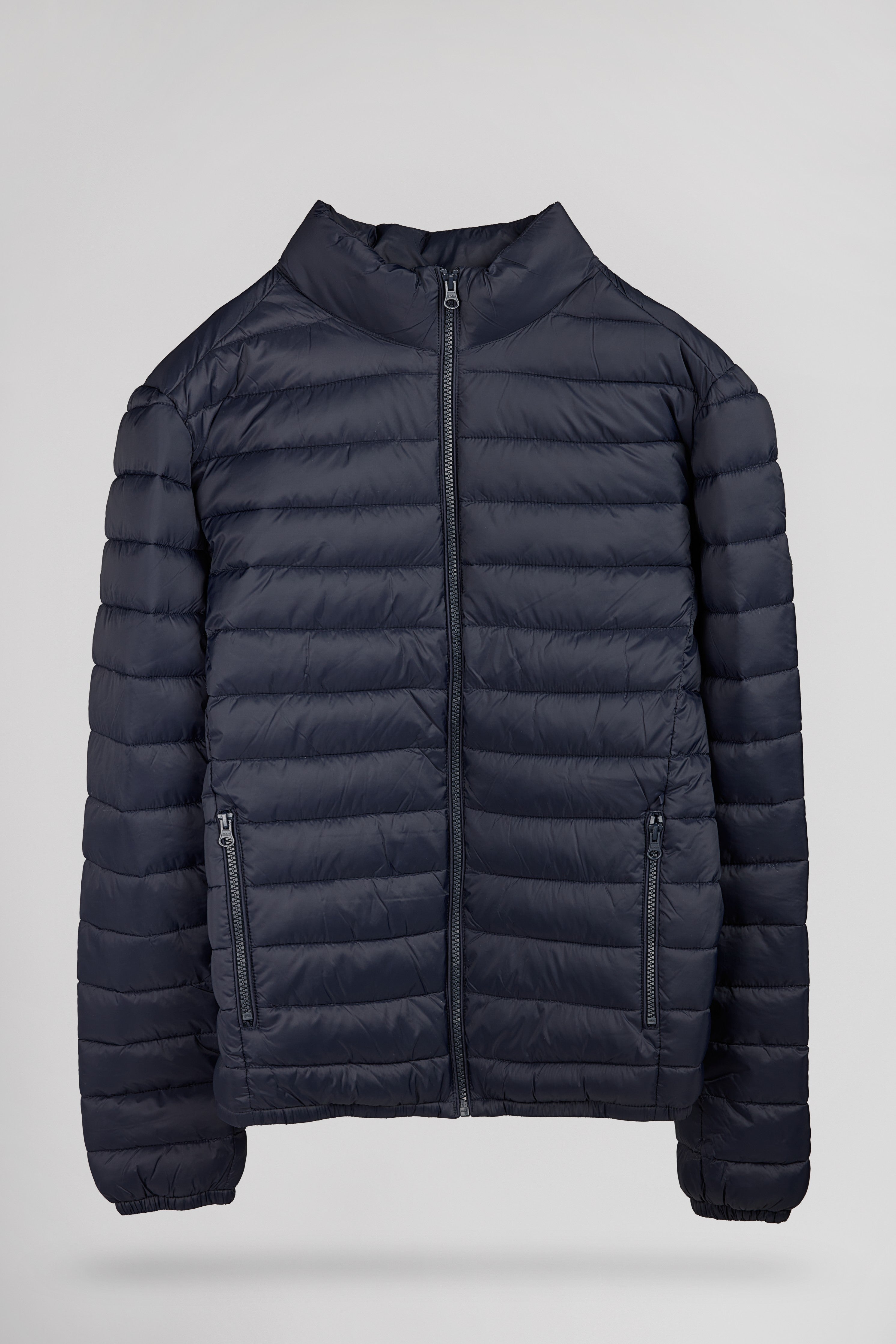 Teddy Smith Blight doudoune légère total navy capuche homme