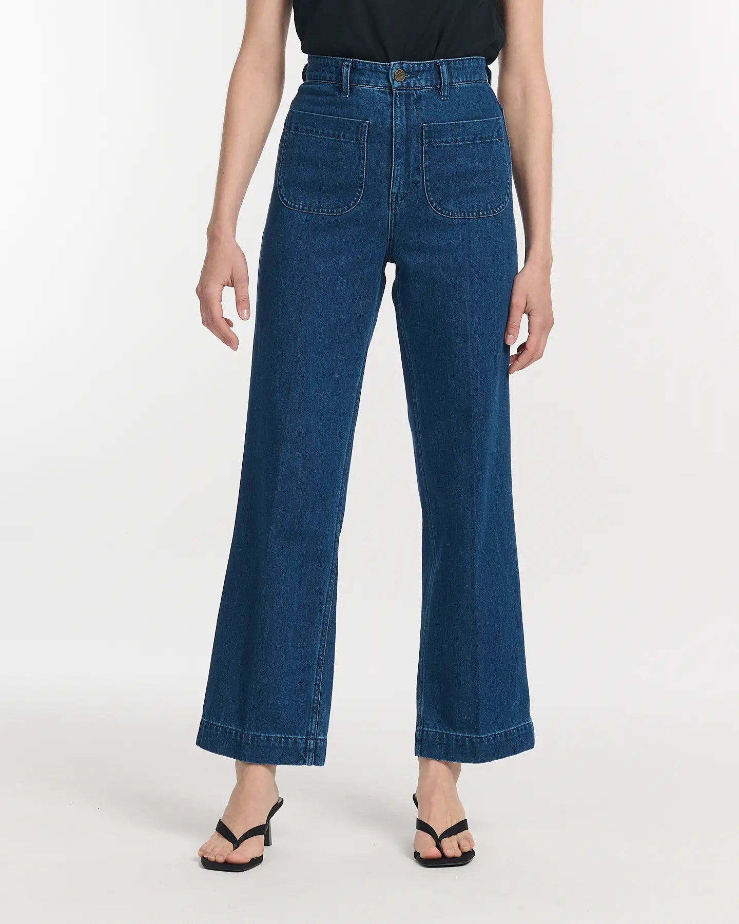 Labdip Samuel IN 50 jean taille haute dark blue