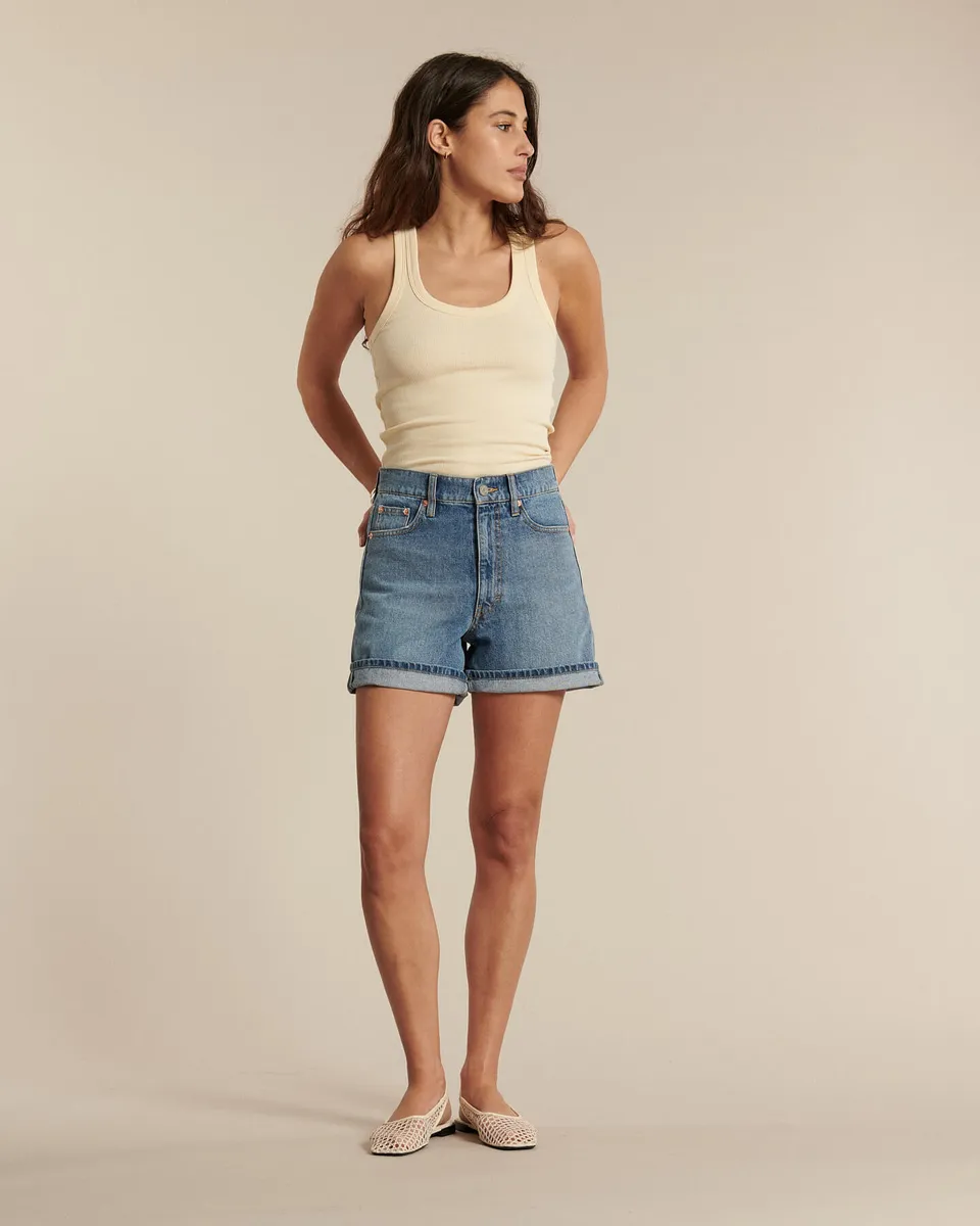 Labdip Isys Oxide IN 20 short en jean taille haute