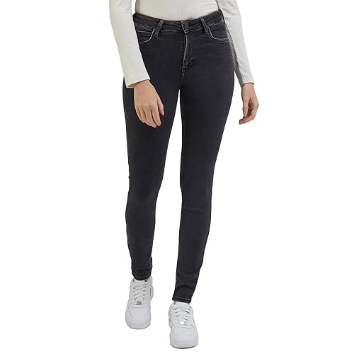 Lee Foreverfit jean femme noir délavé en denim