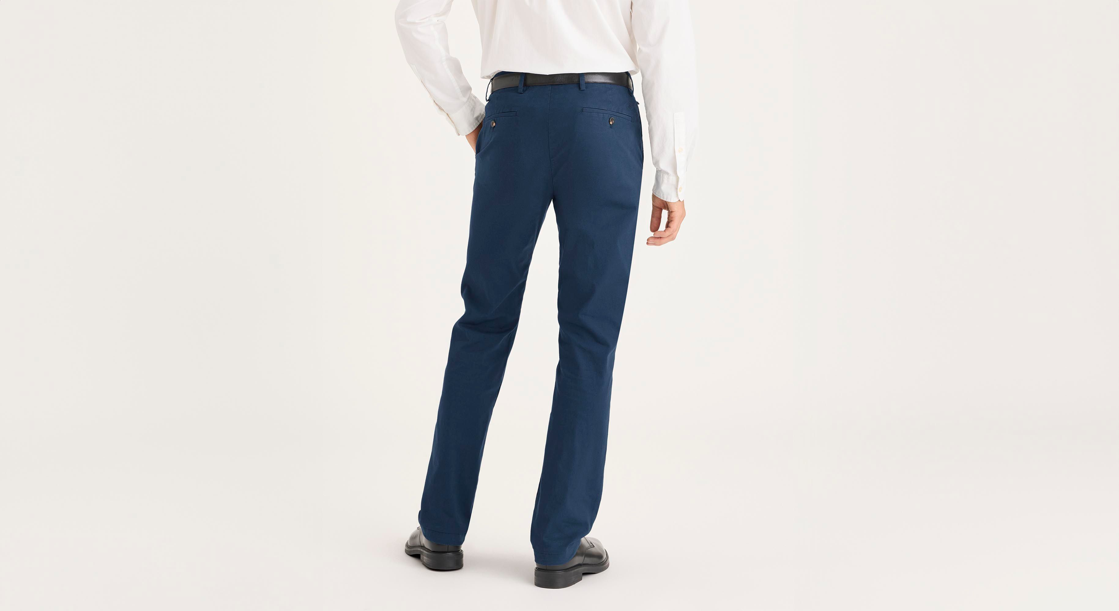 Dockers Crafted Khaki Slim Fit chino bleu ocean stretch
