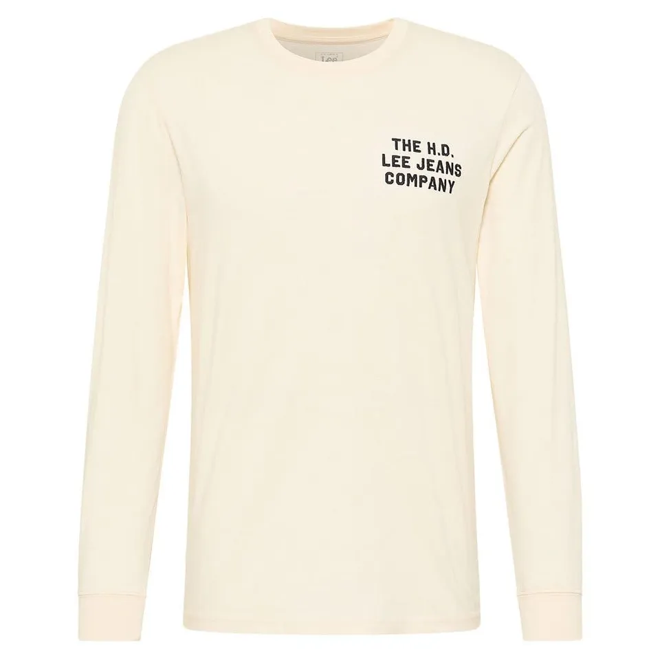 Lee Relaxed LS Tee T-shirt Homme M écru manche longue