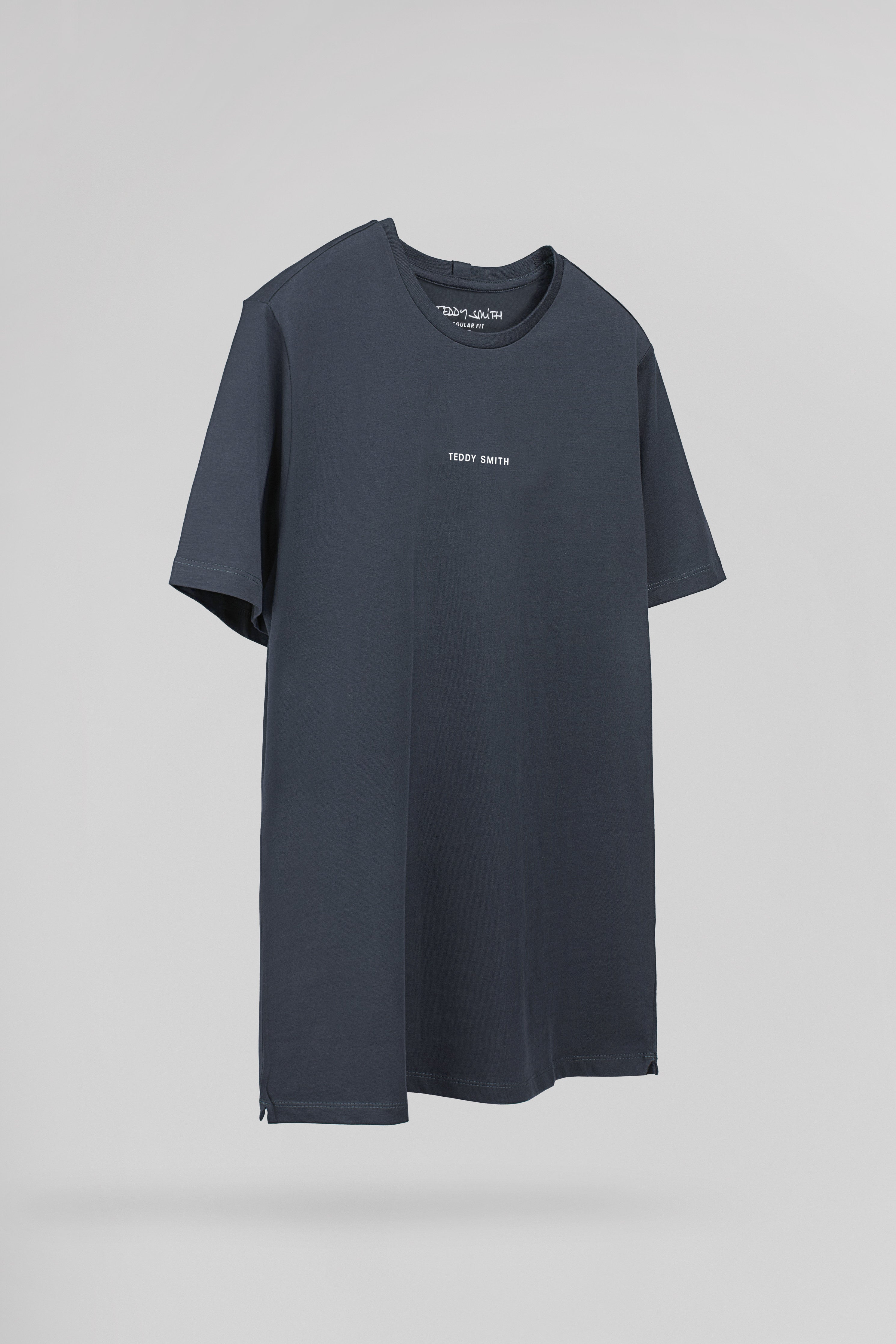 Teddy Smith T-Soy 2 MC t-shirt Gris Météore 100% coton