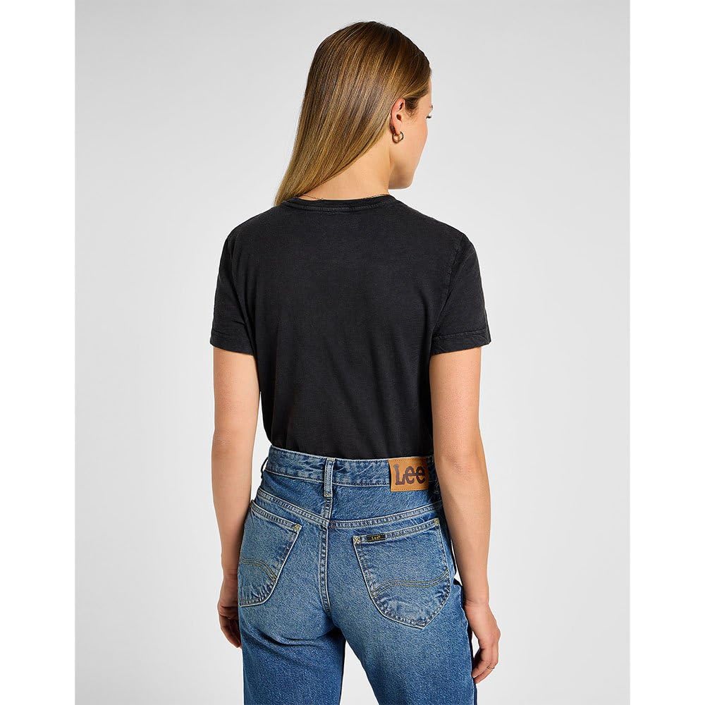 Lee Perfect Tee t-shirt femme noir XL 100% coton