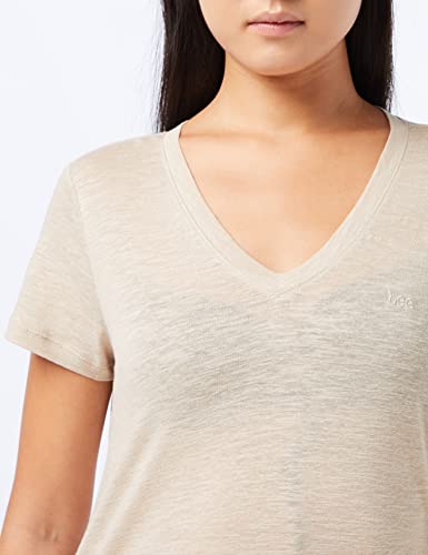 Lee V Neck Tee t-shirt femme col V Oxford