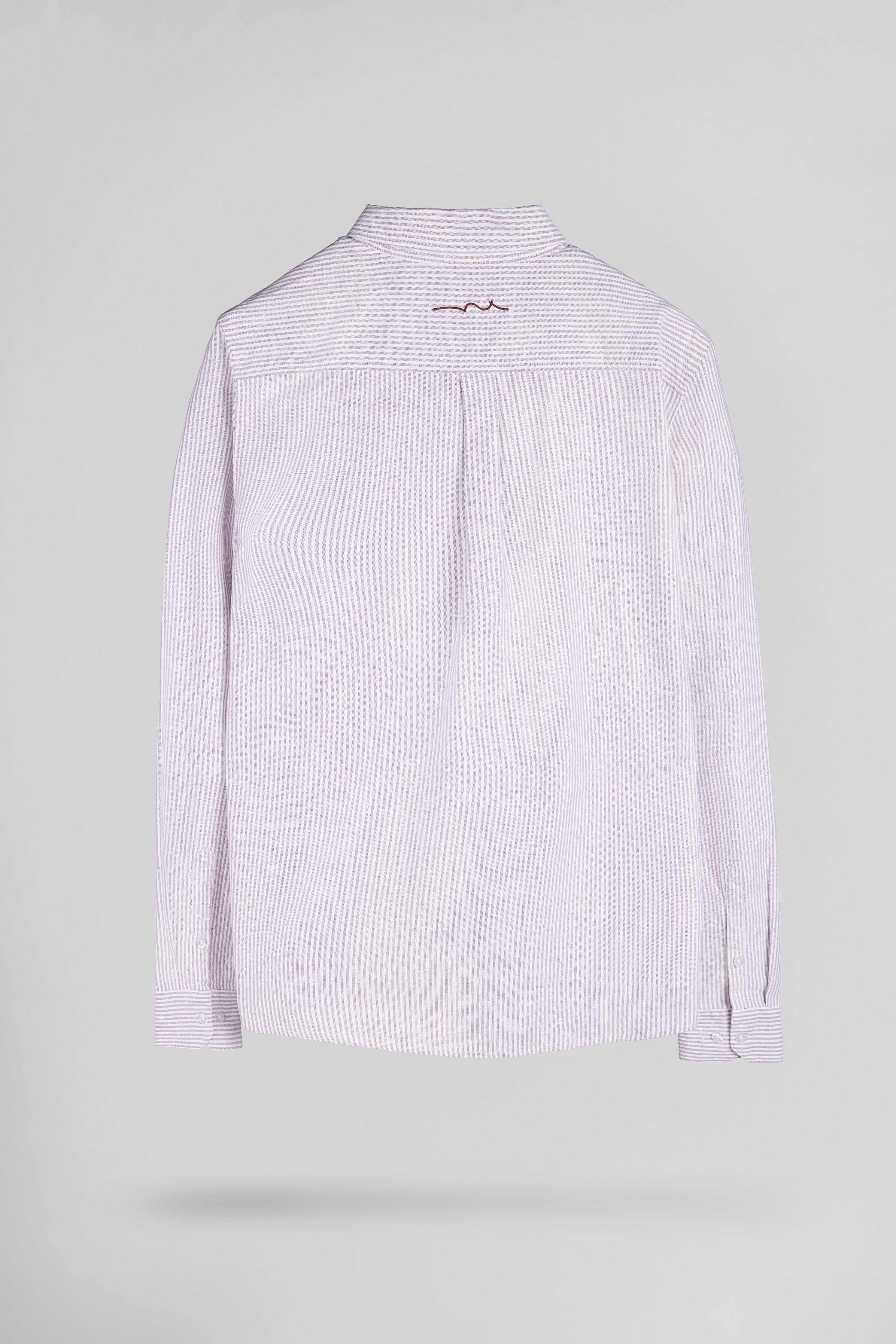 Teddy Smith C-Stanley ML chemise rayures framboise homme
