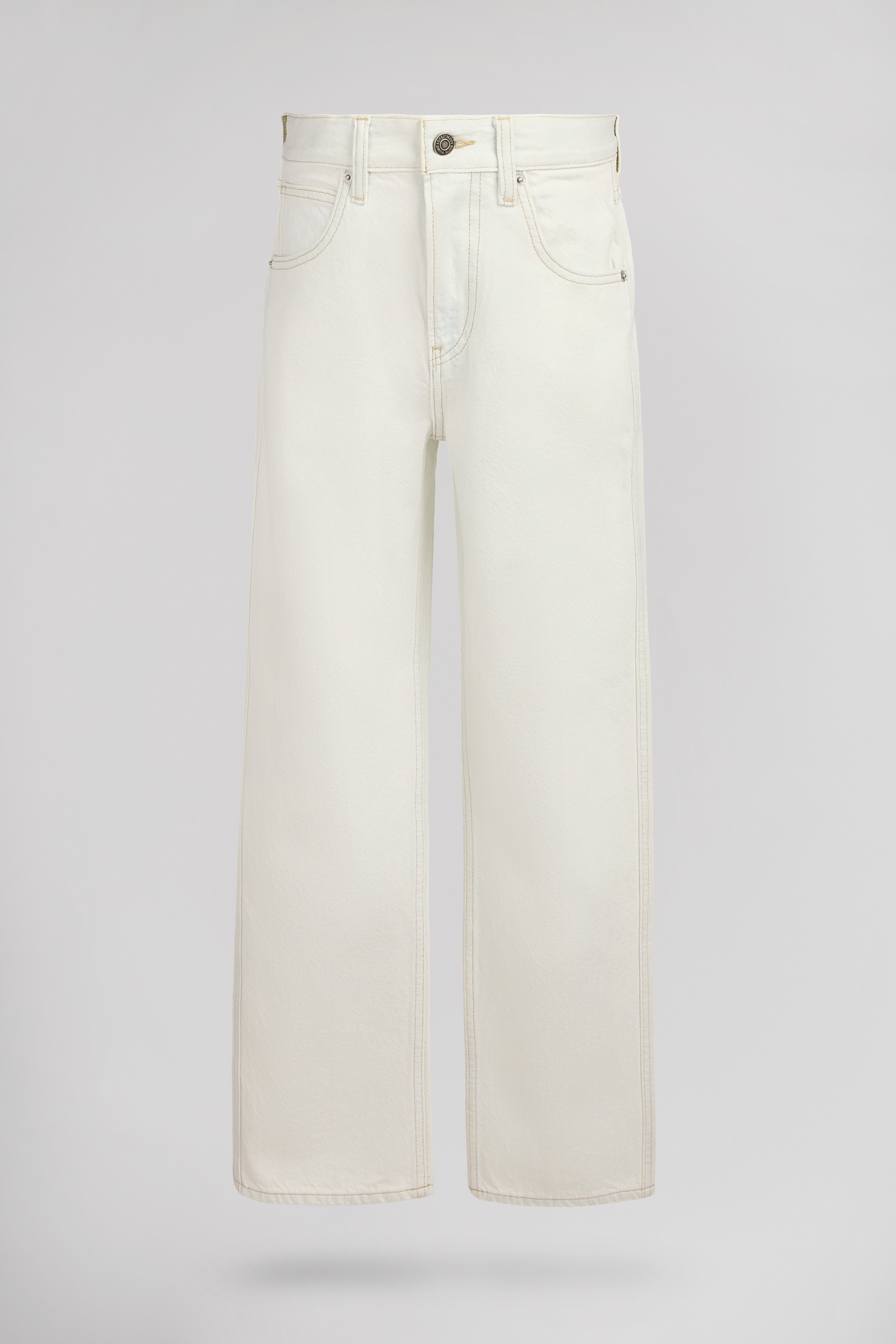 Teddy Smith Memphis Straigh JR jean droit super bleach