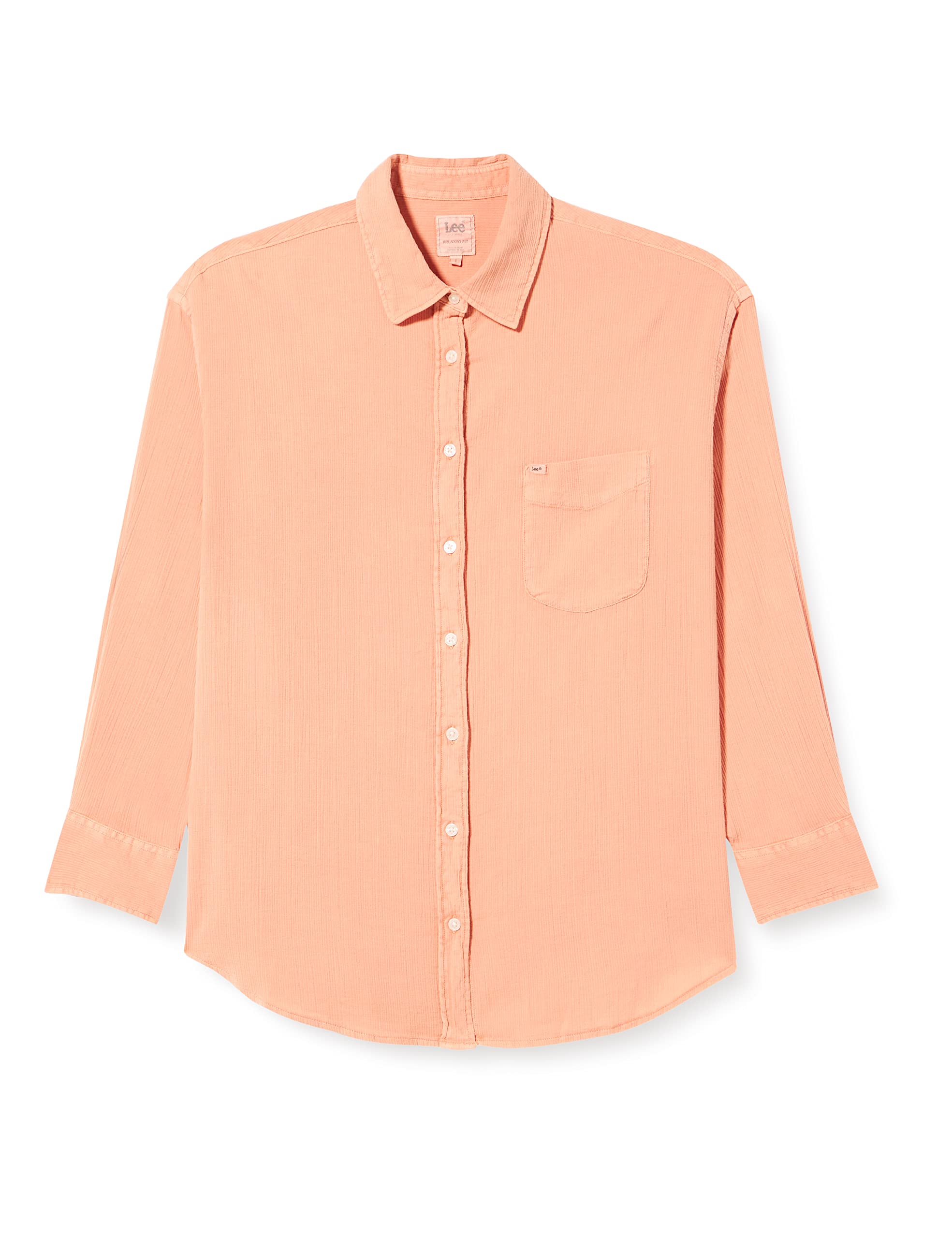 Lee Pocket t-shirt femme rouille à poche coton