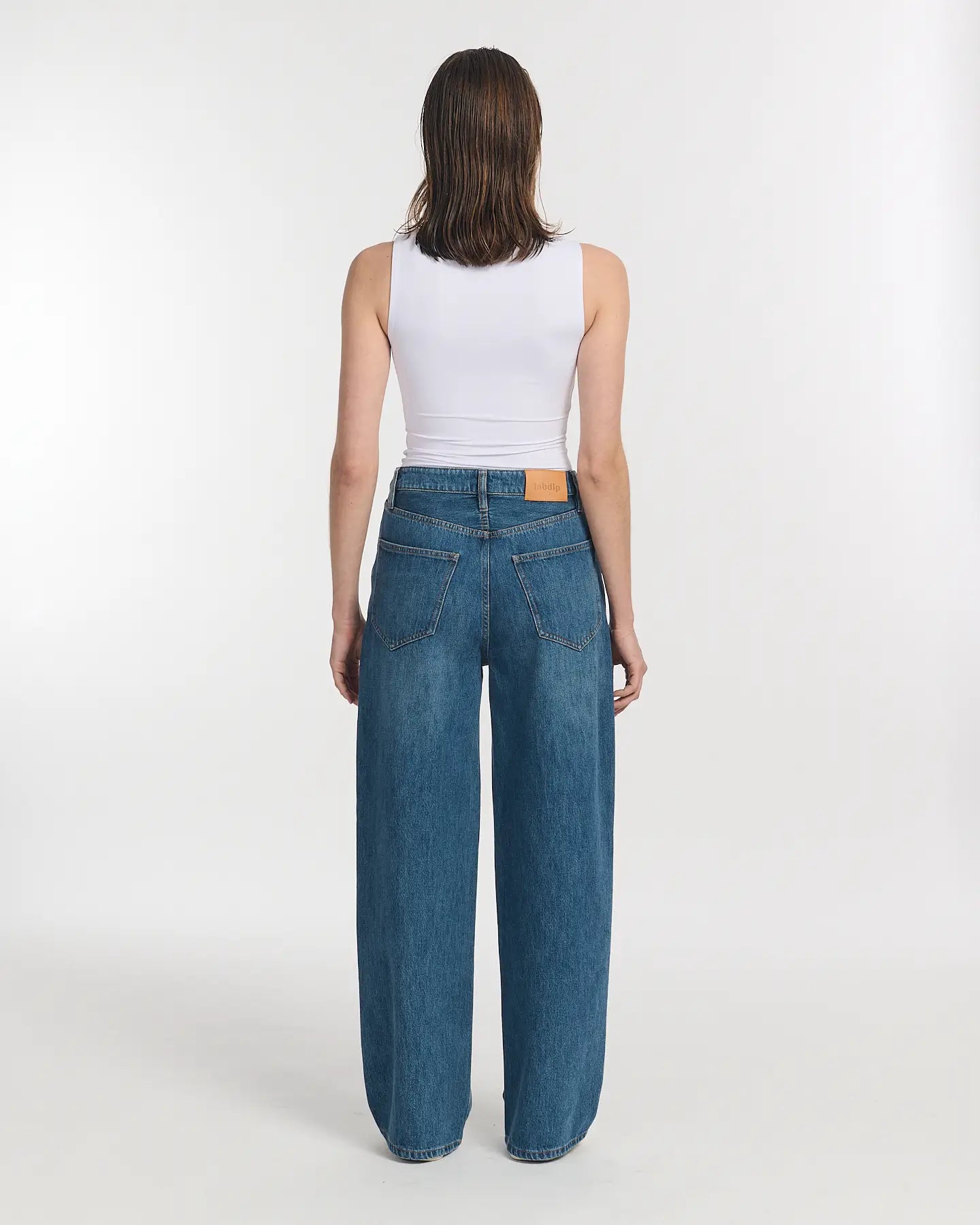 Labdip Wilo Denim IN 30 Mid Blue jean baggy bleu