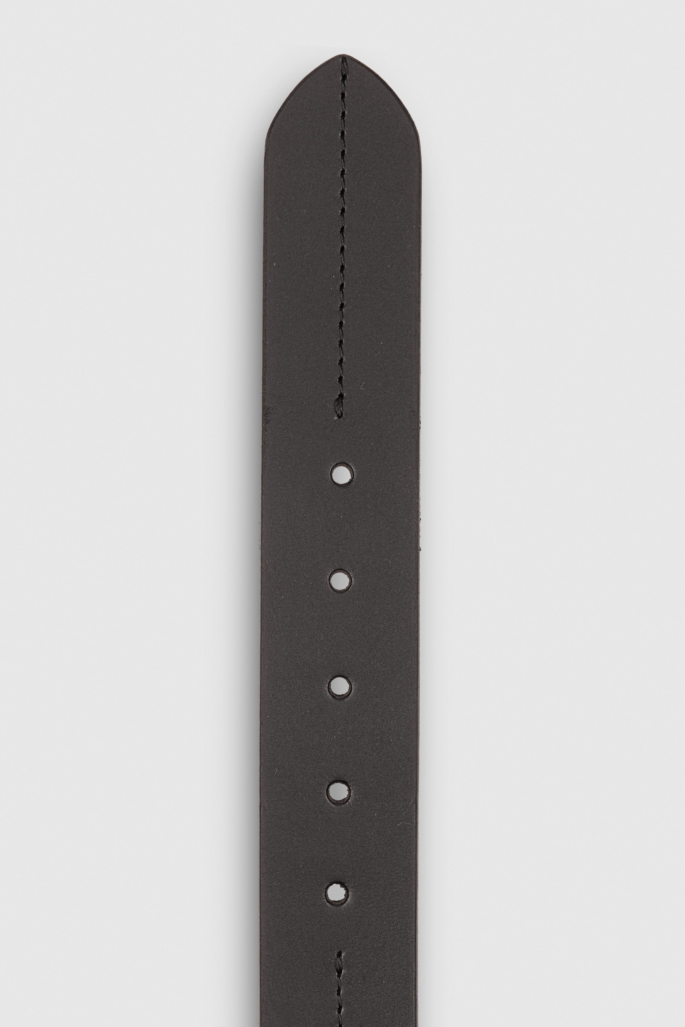 Teddy Smith C-Solar ceinture cuir noir mat