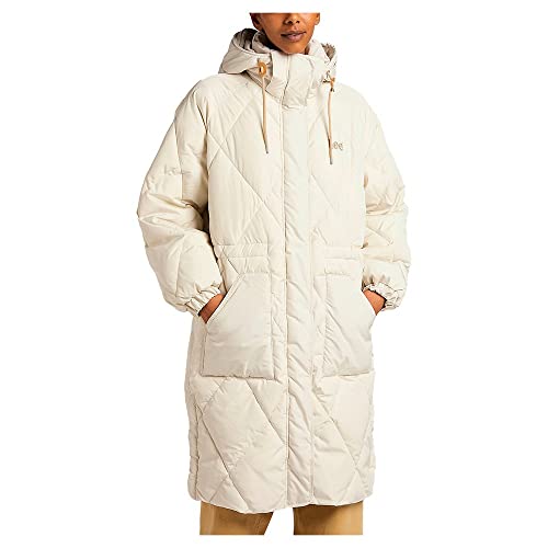 Lee Tampon Long veste femme Ecru XL coupe droite