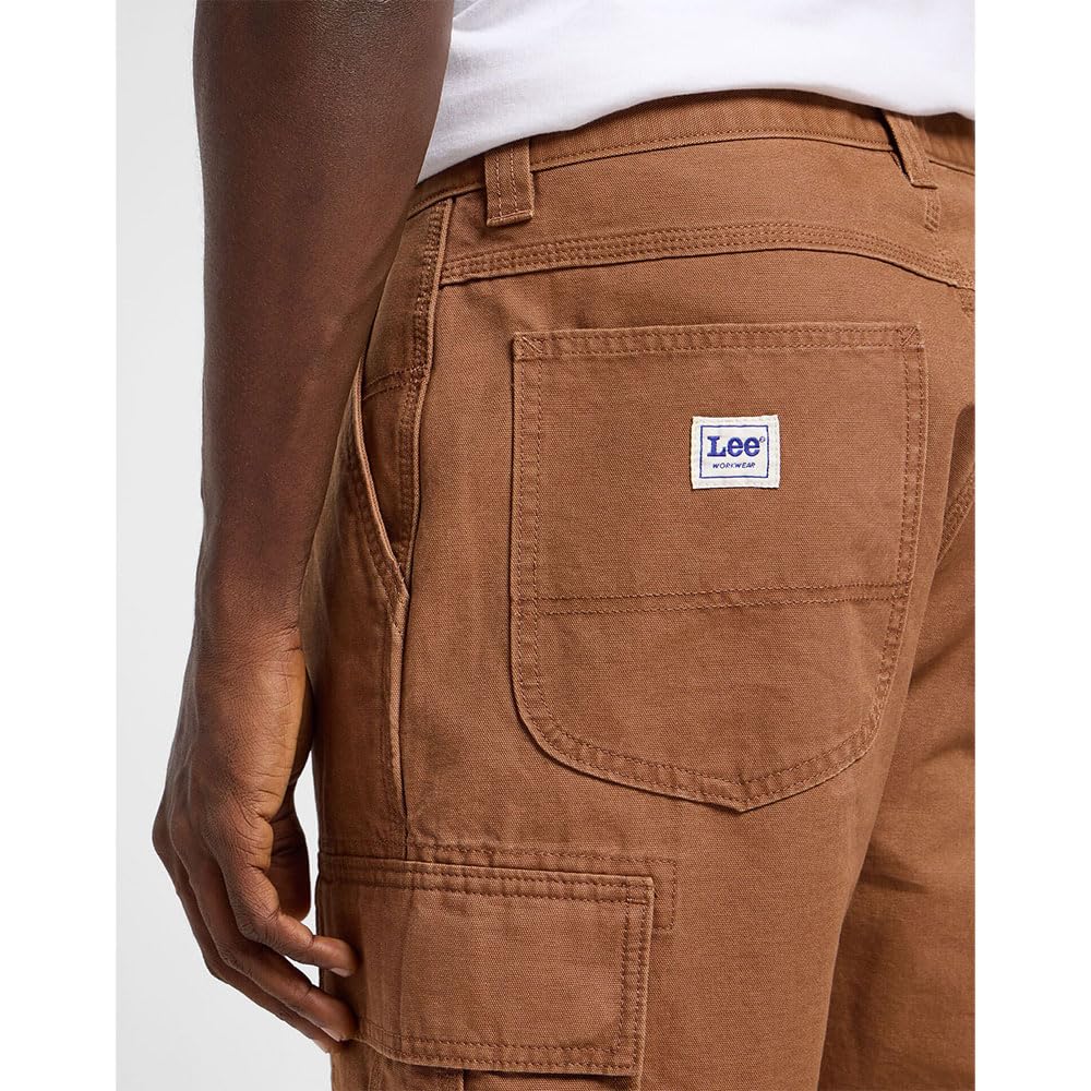 Lee Cargo Short homme 38W Burlwood coton
