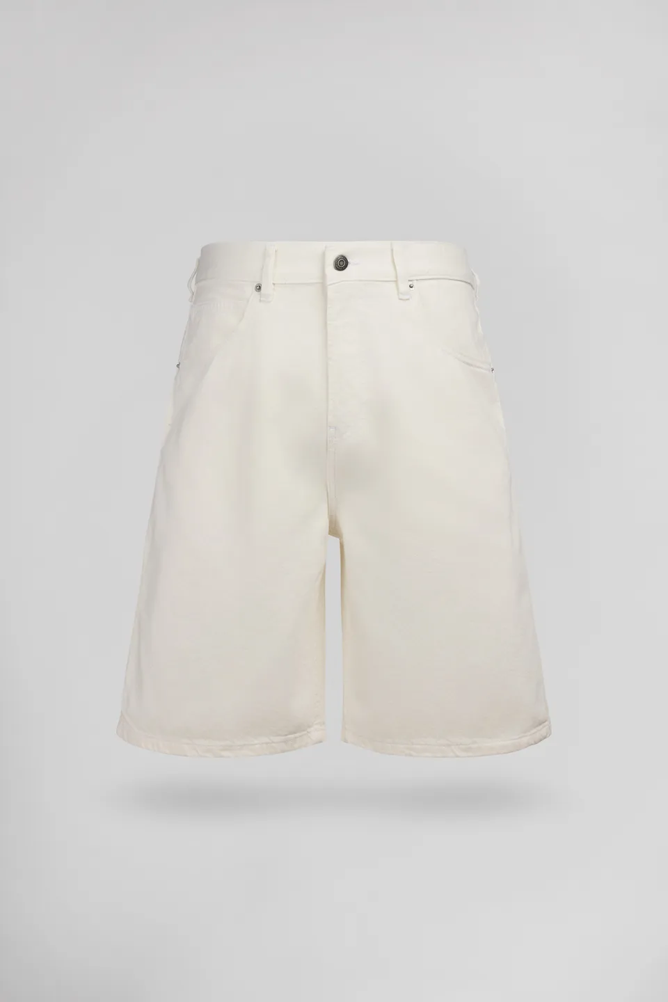 Teddy Smith S-Axel short denim écru coton