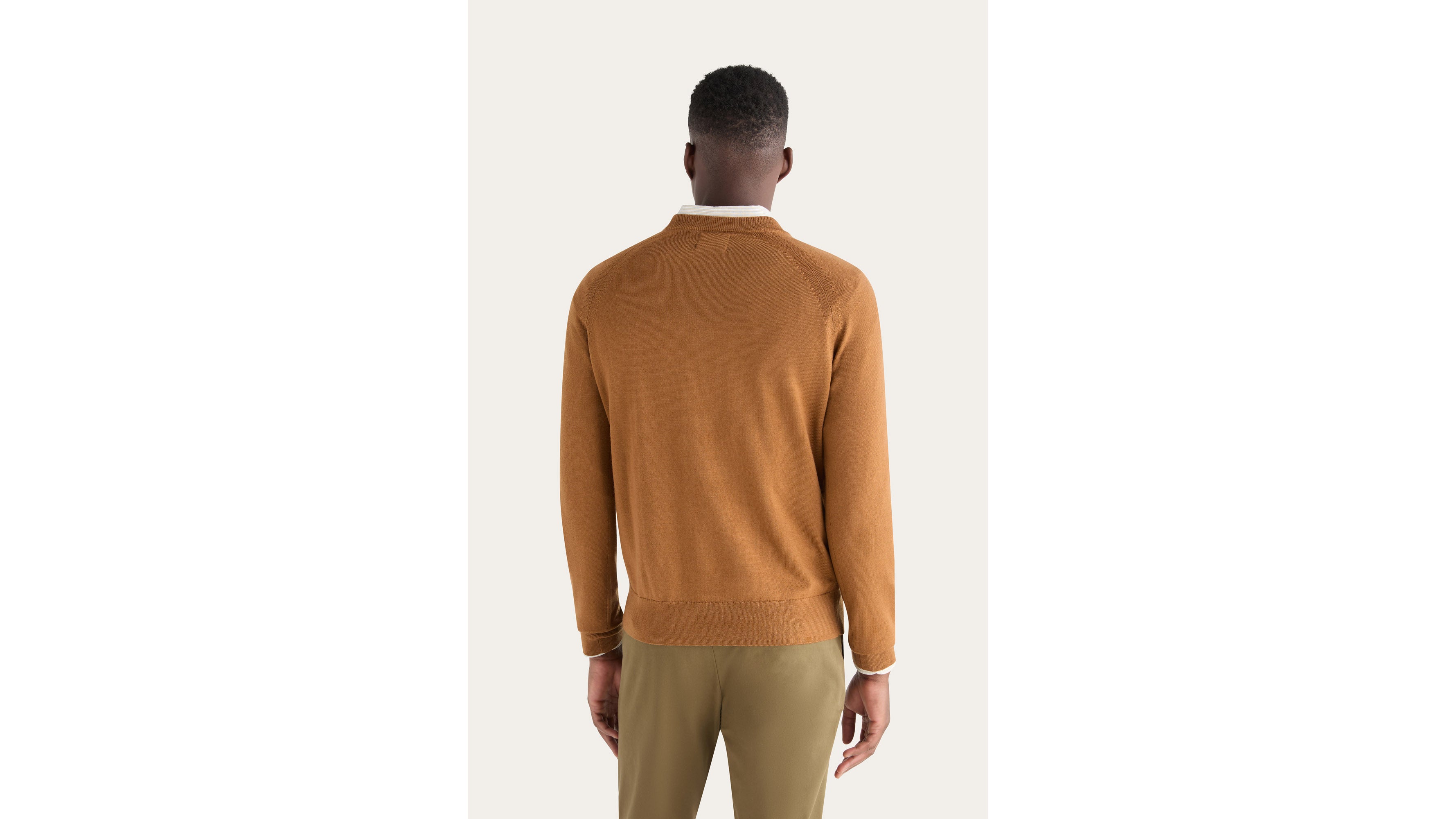 Dockers Regular Pull Homme Marron Coupe Regular