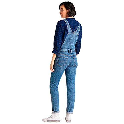 Lee Bib salopette femme jean délavé vintage