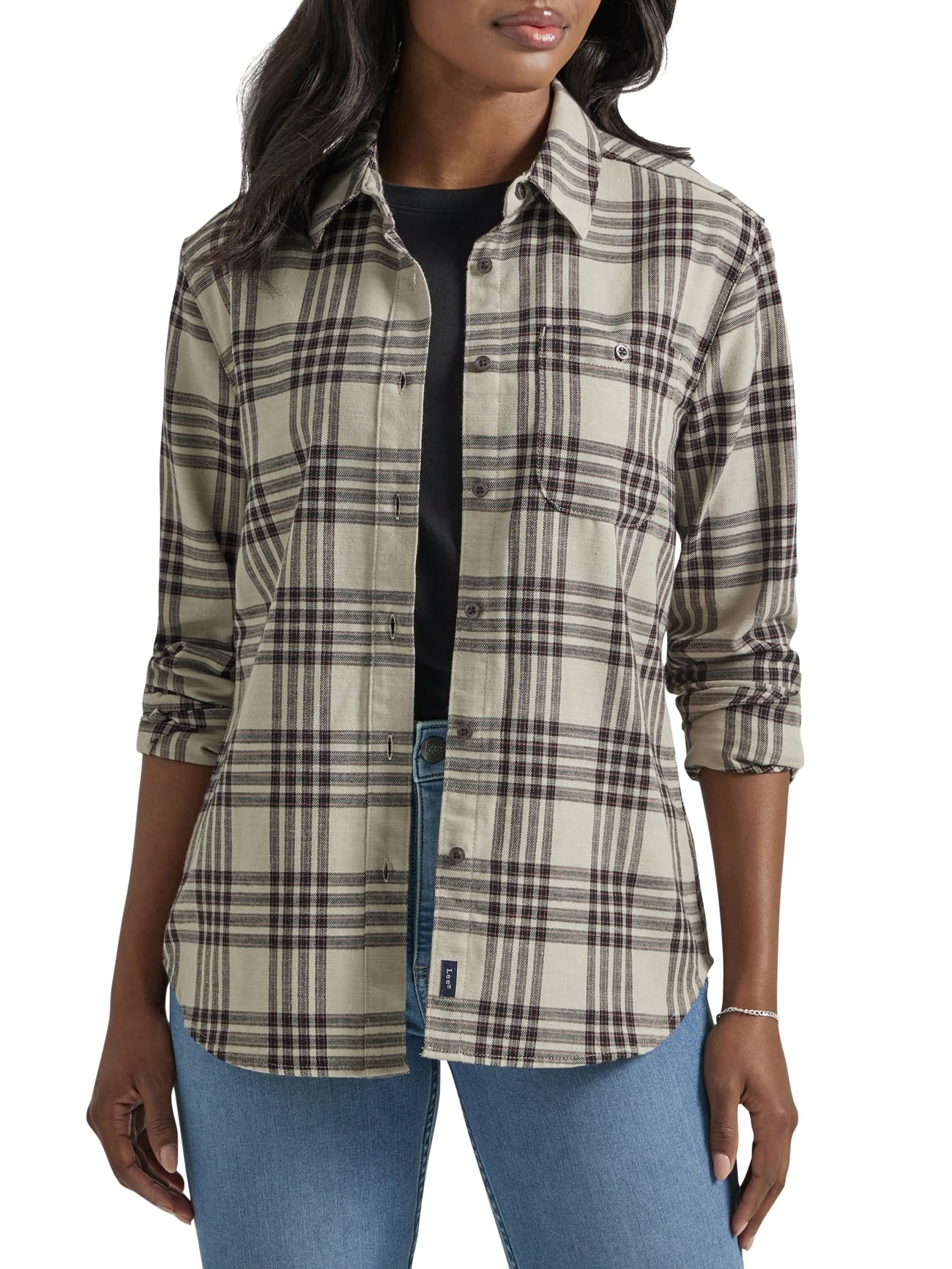 Lee All Purpose Shirt chemise femme écru coupe regular