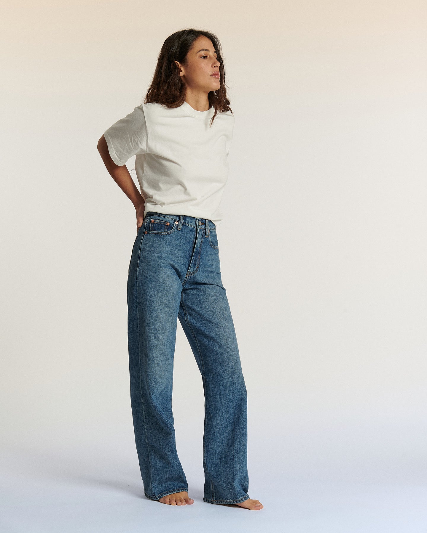 Labdip Sully Long Denim jean femme 30 bleu moyen