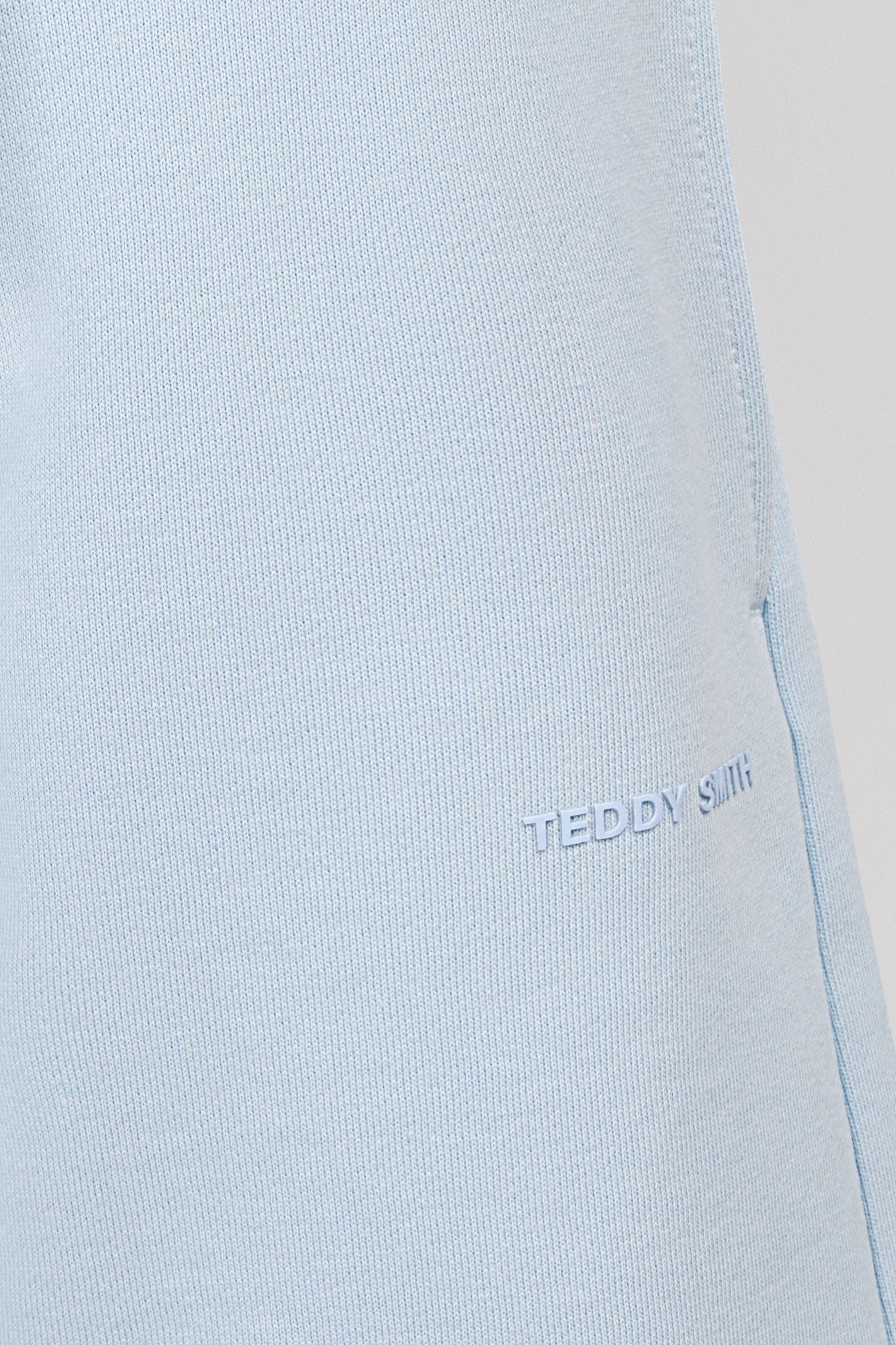 Teddy Smith S-Narky SH JR bermuda molleton pastel blue
