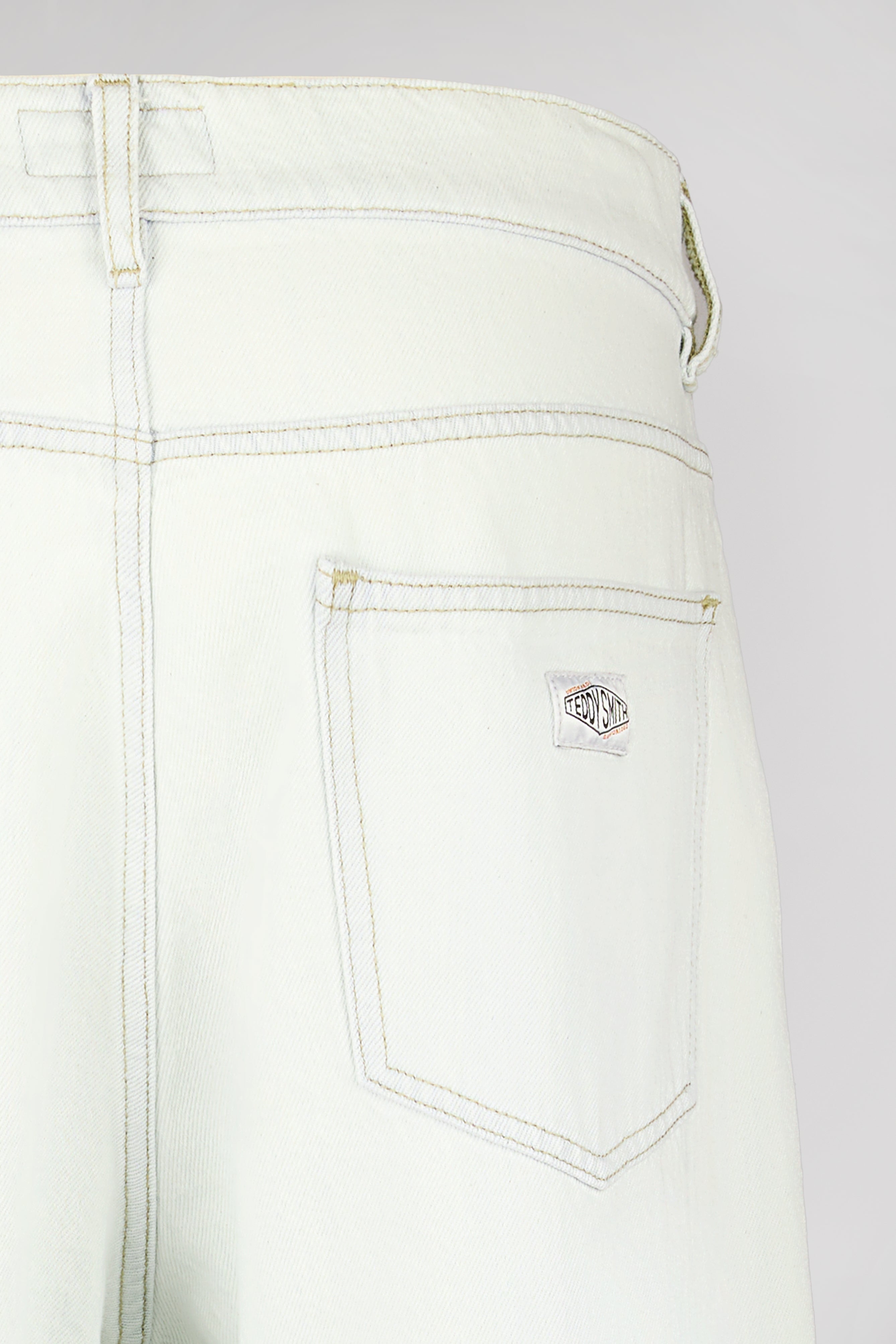 Teddy Smith Memphis Baggy L32 jean super bleach coton