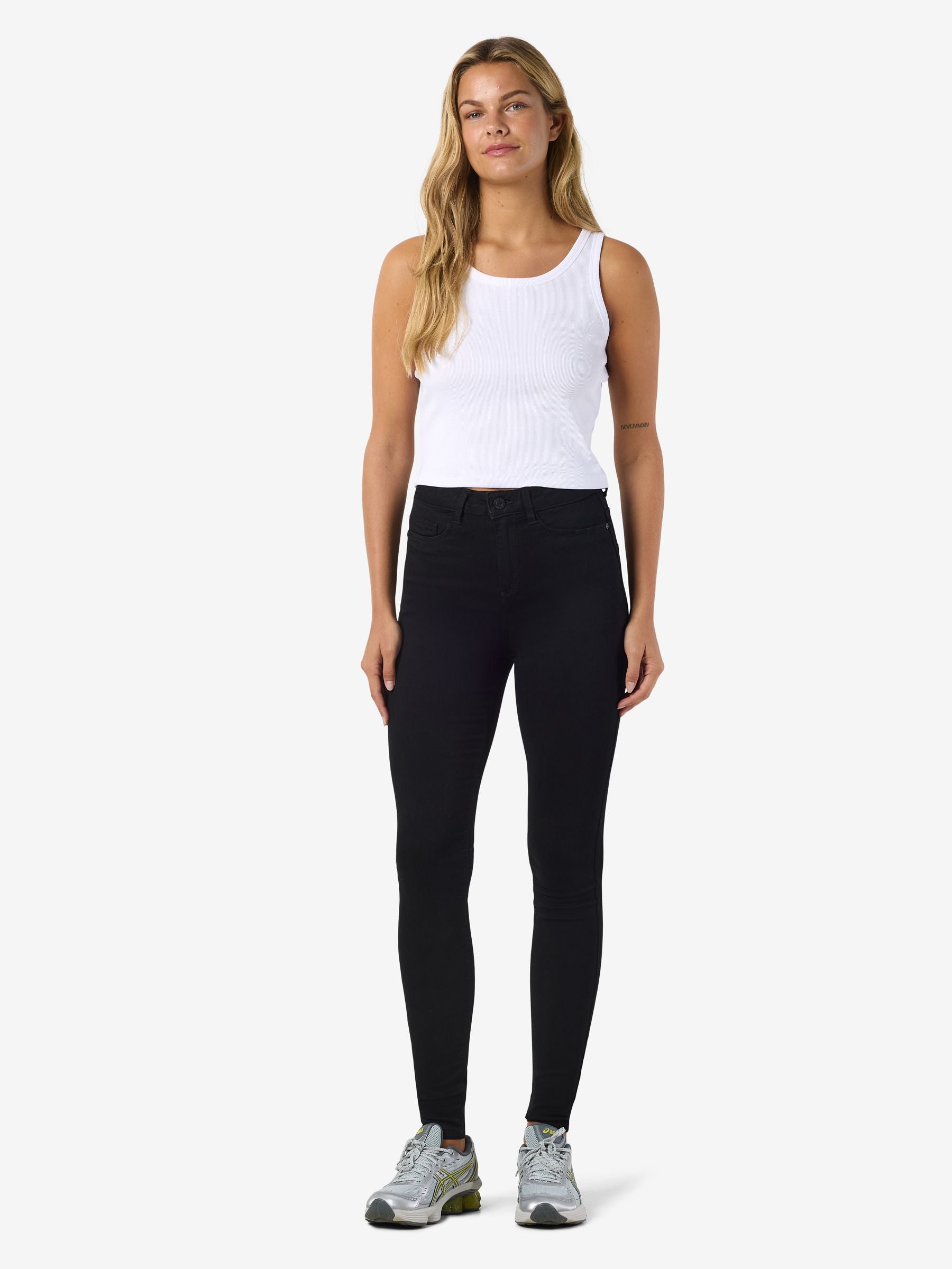 Noisy May Callie NMCALLIE jean skinny taille haute