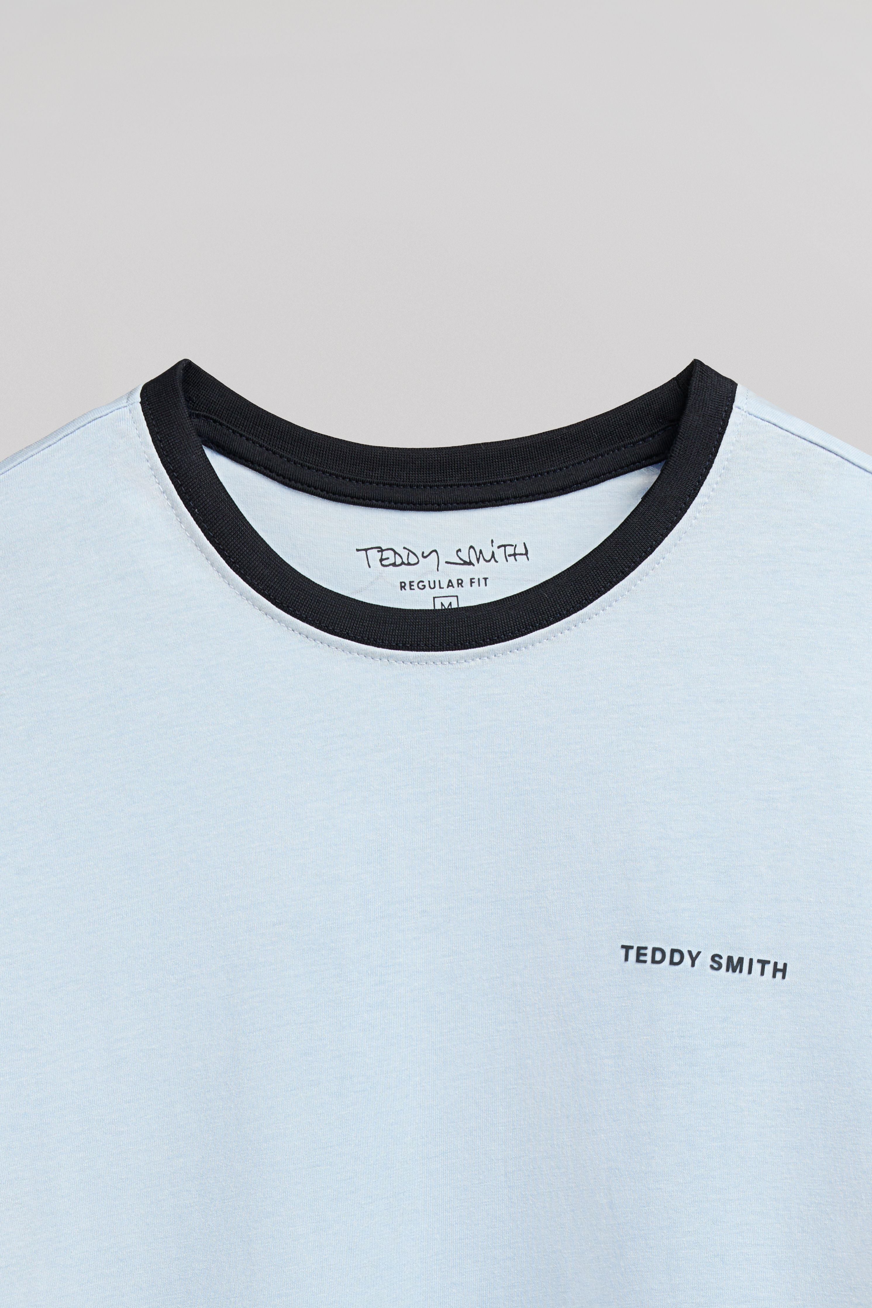 Teddy Smith The-Tee 2 R MC t-shirt bleu homme