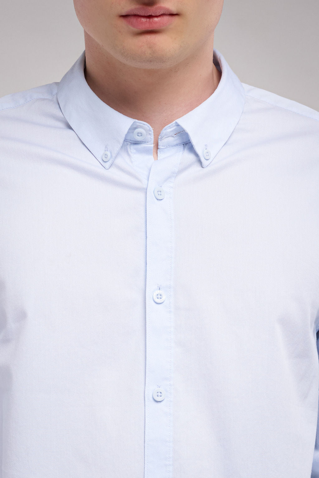 Teddy Smith C-Volt 2 chemise bleu pastel coton